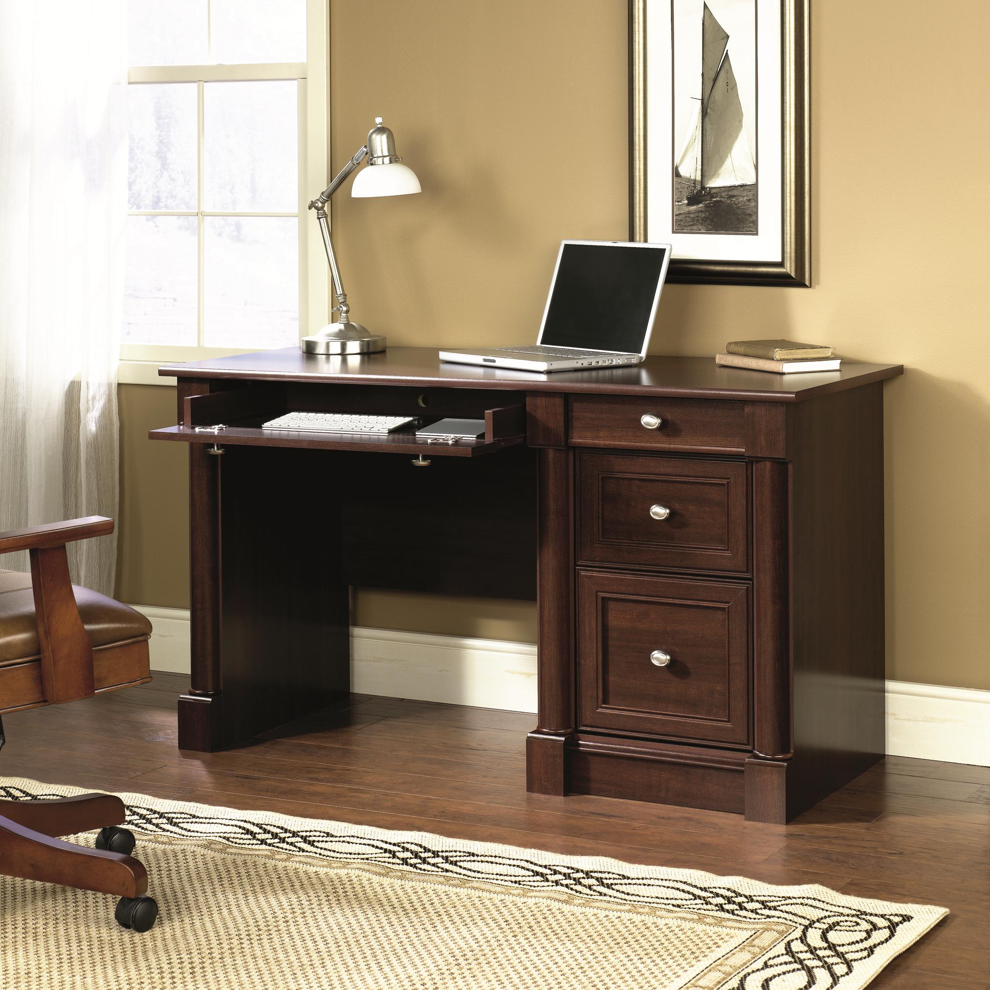 Sauder Palladia 412116 Traditional Computer Desk with Drop Front