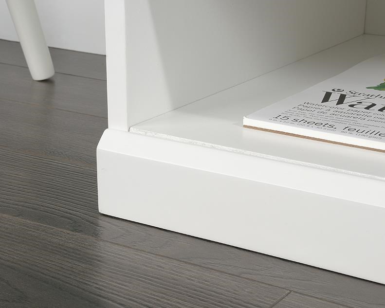 Sauder craft pro series open sales storage cabinet in white 421405