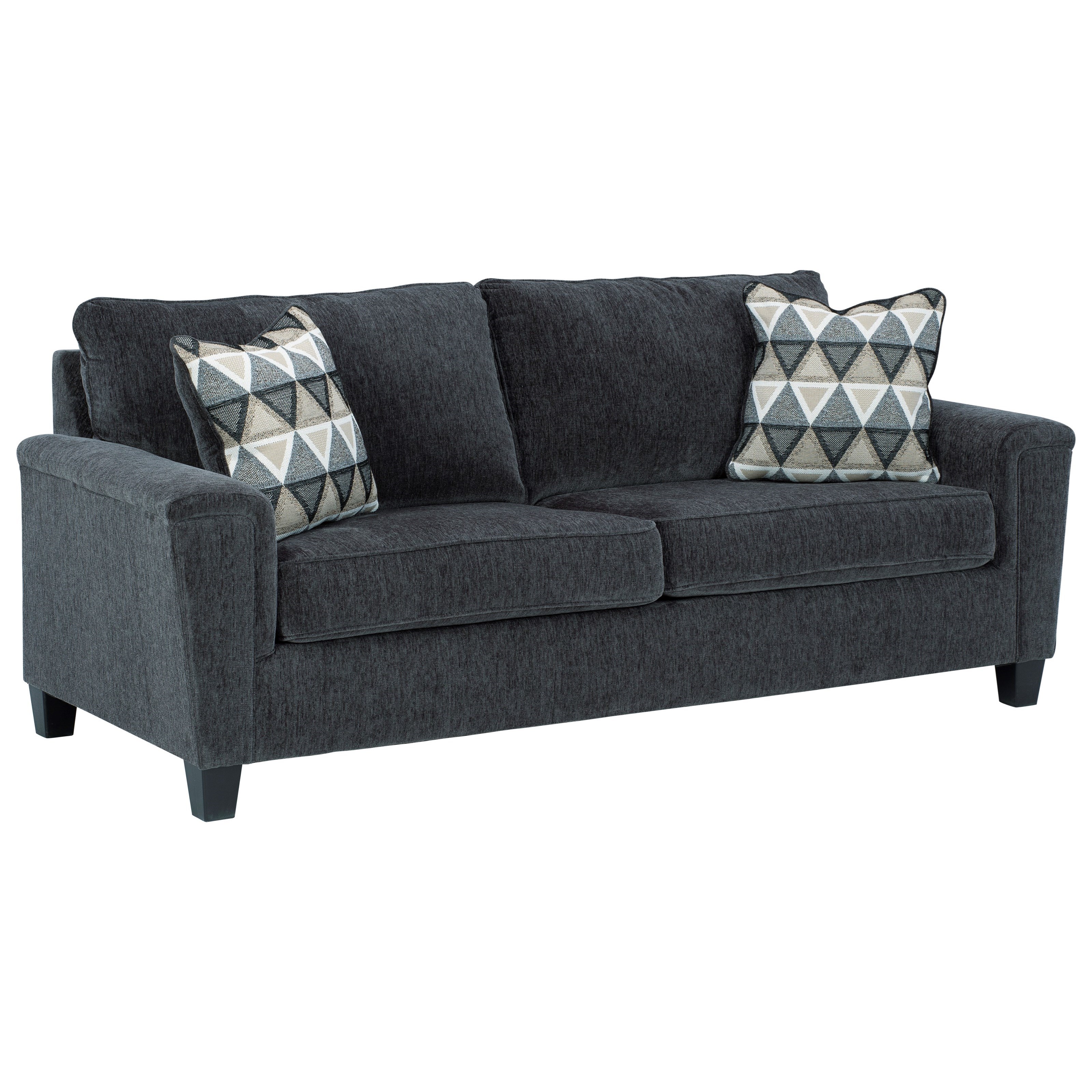 Ashley black store sofa