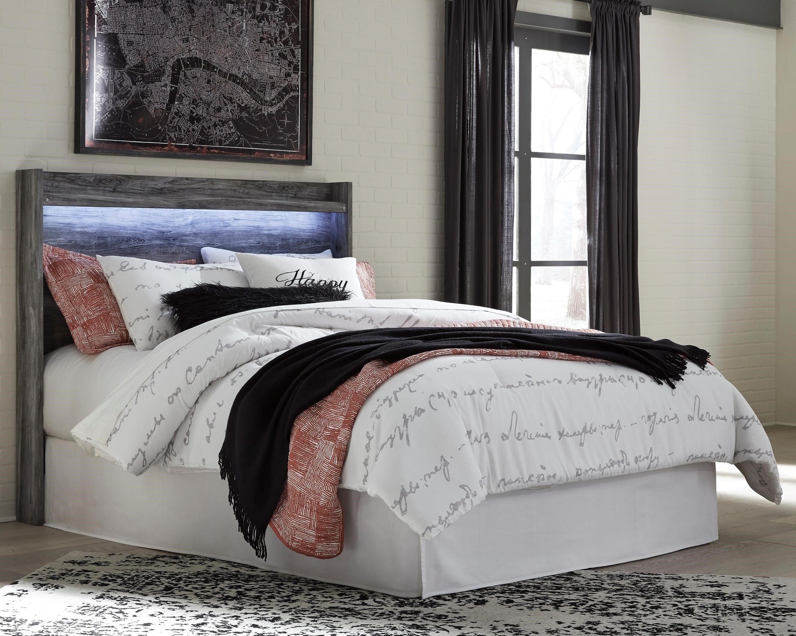 Ashley furniture outlet grey headboard