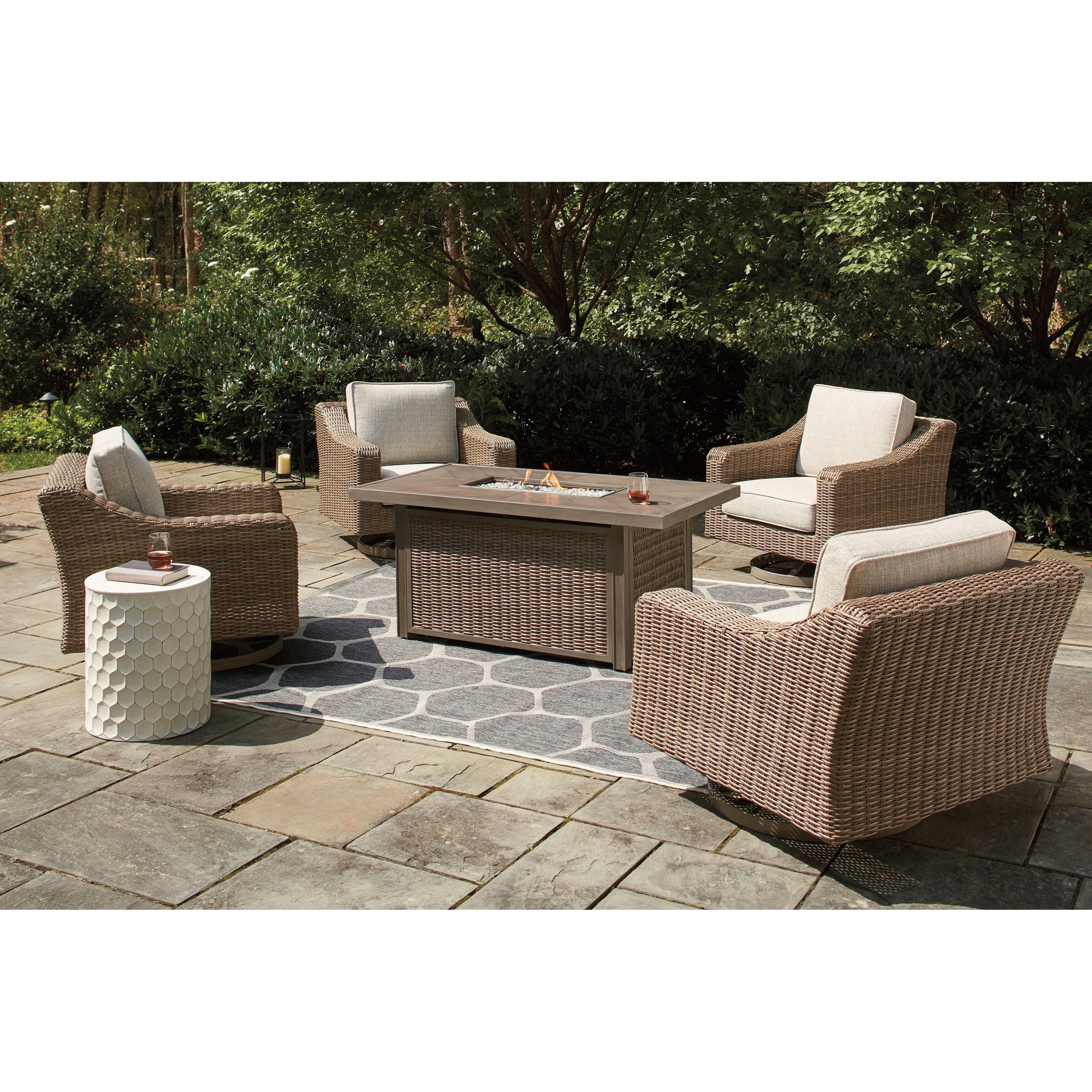 Beachcroft fire pit table deals