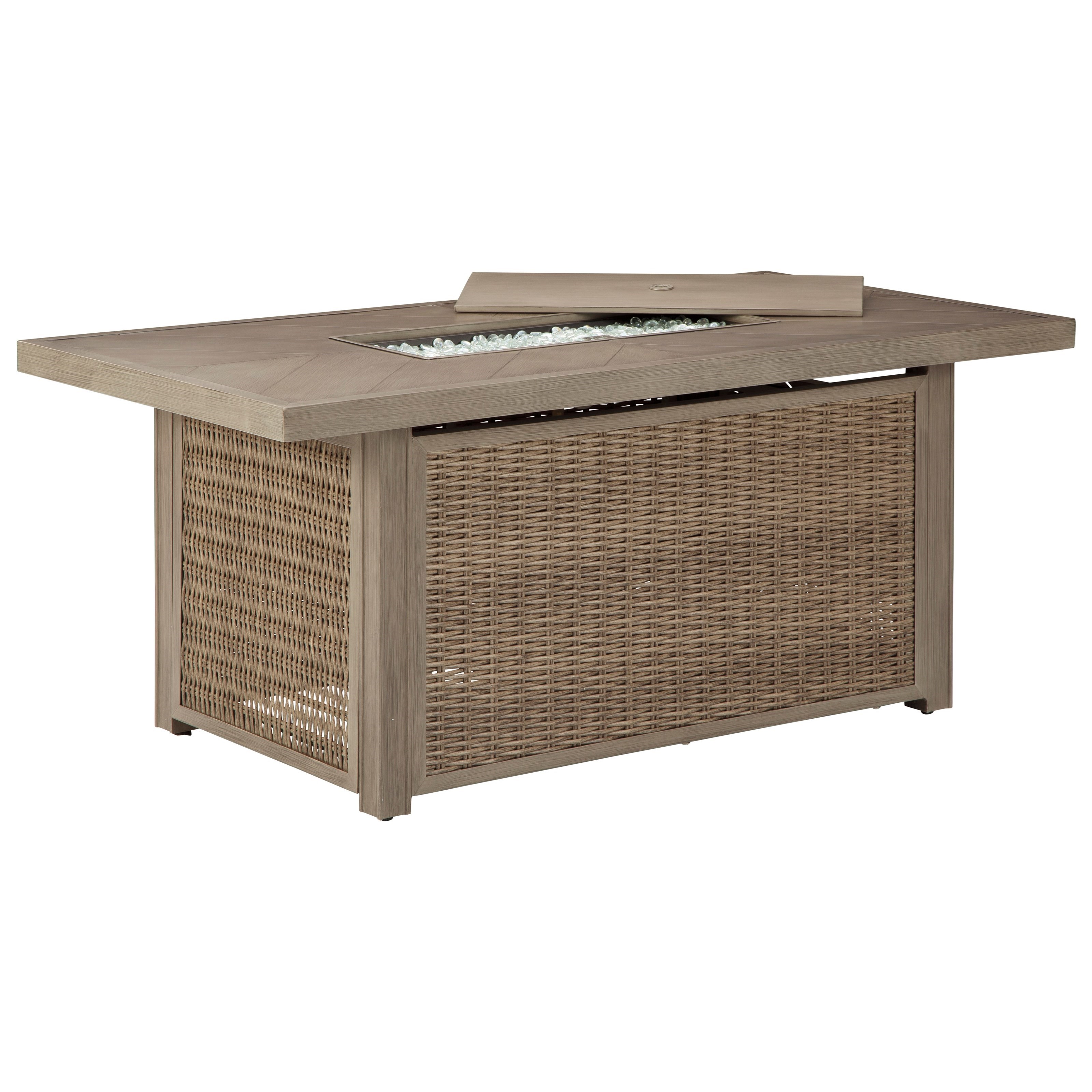 Beachcroft outdoor bar table sale with fire pit