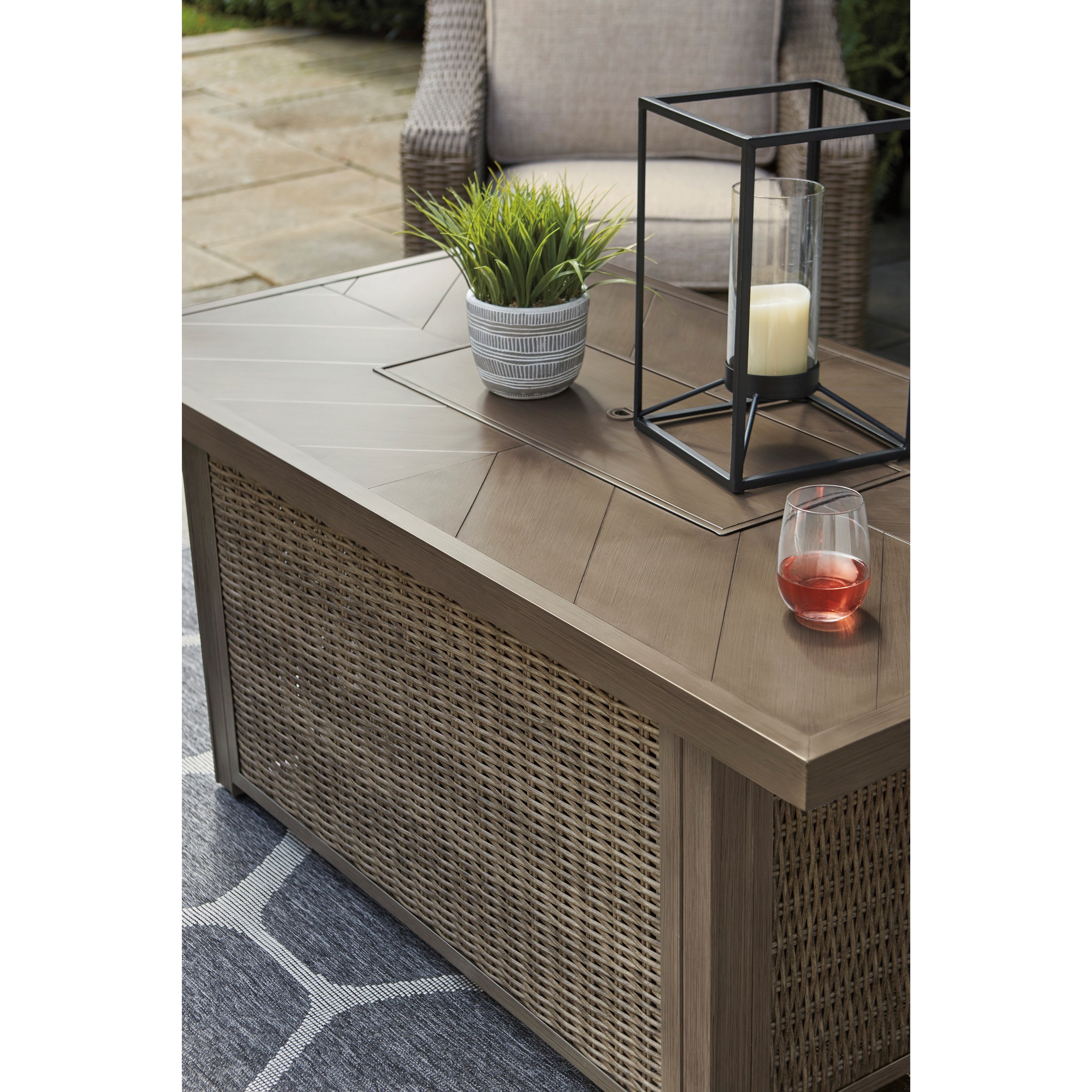 Beachcroft fire pit coffee best sale table
