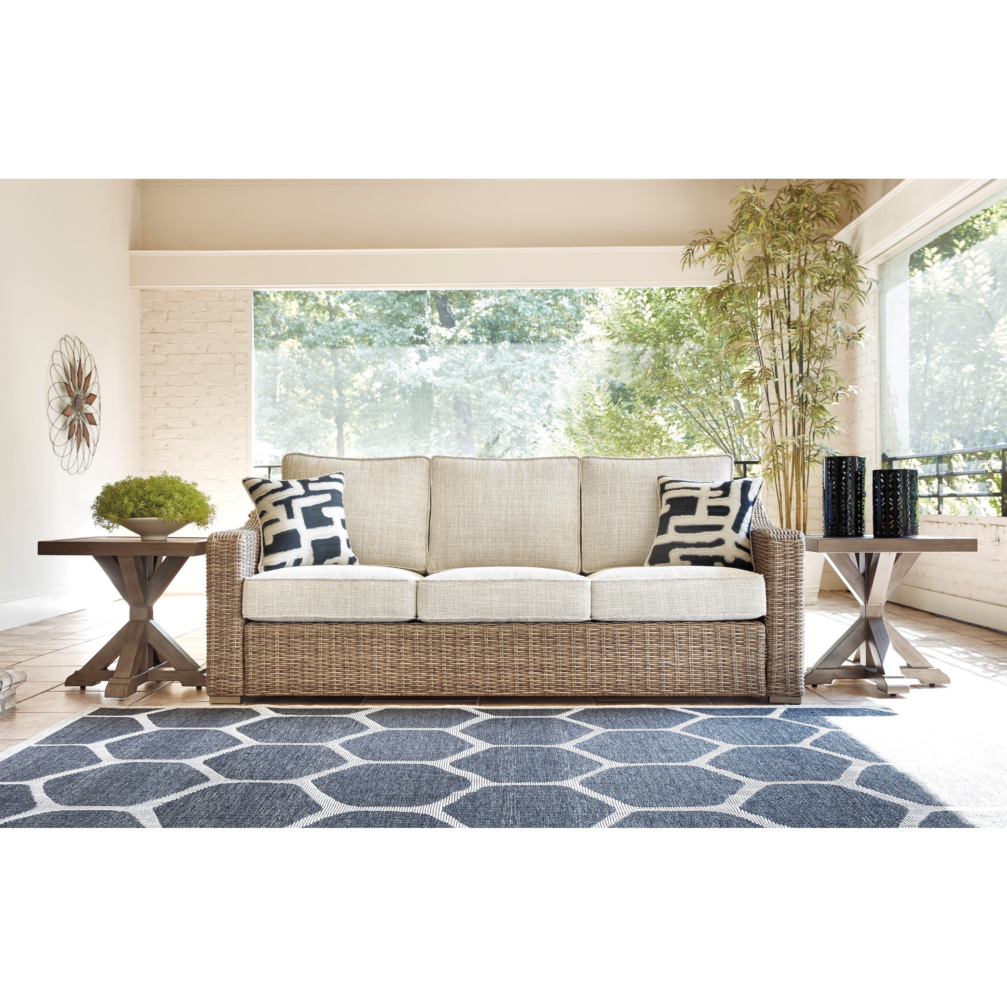 Signature Design by Ashley Beachcroft P791 838 Sofa with Cushion
