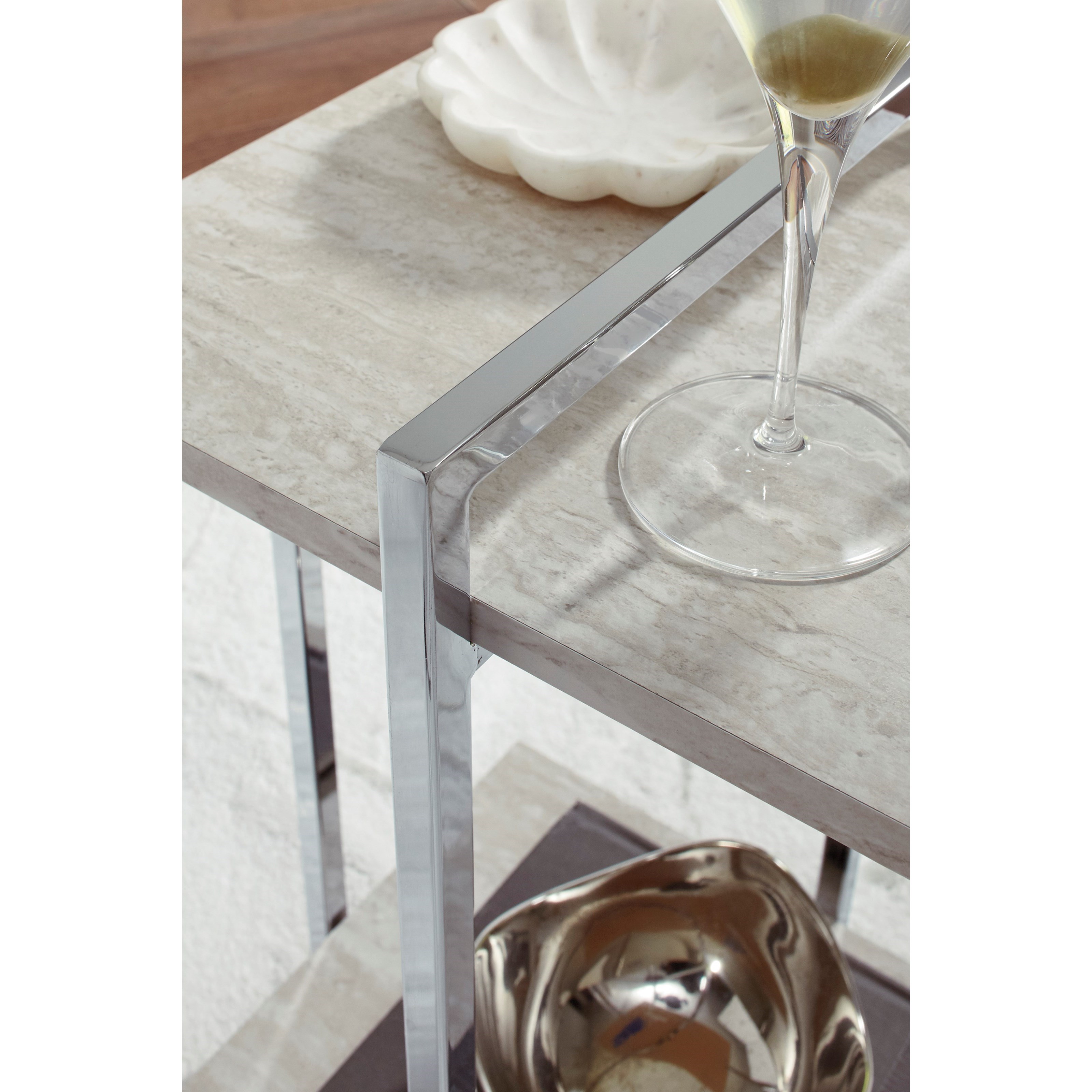 Signature Design by Ashley Bodalli T200 7 Modern Chairside End