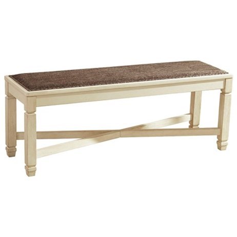 Bolanburg dining set with bench deals