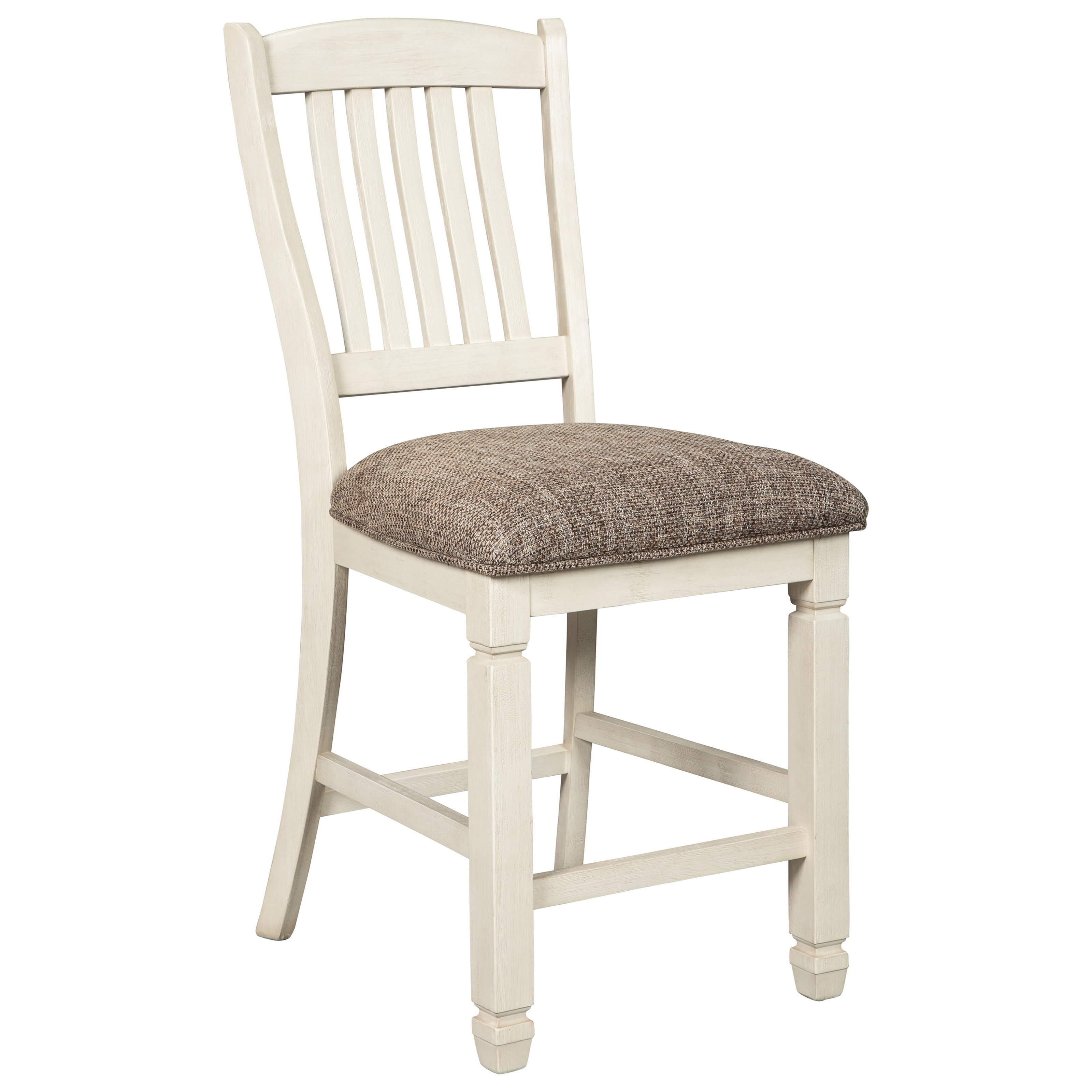 Ashley bar stools white on sale