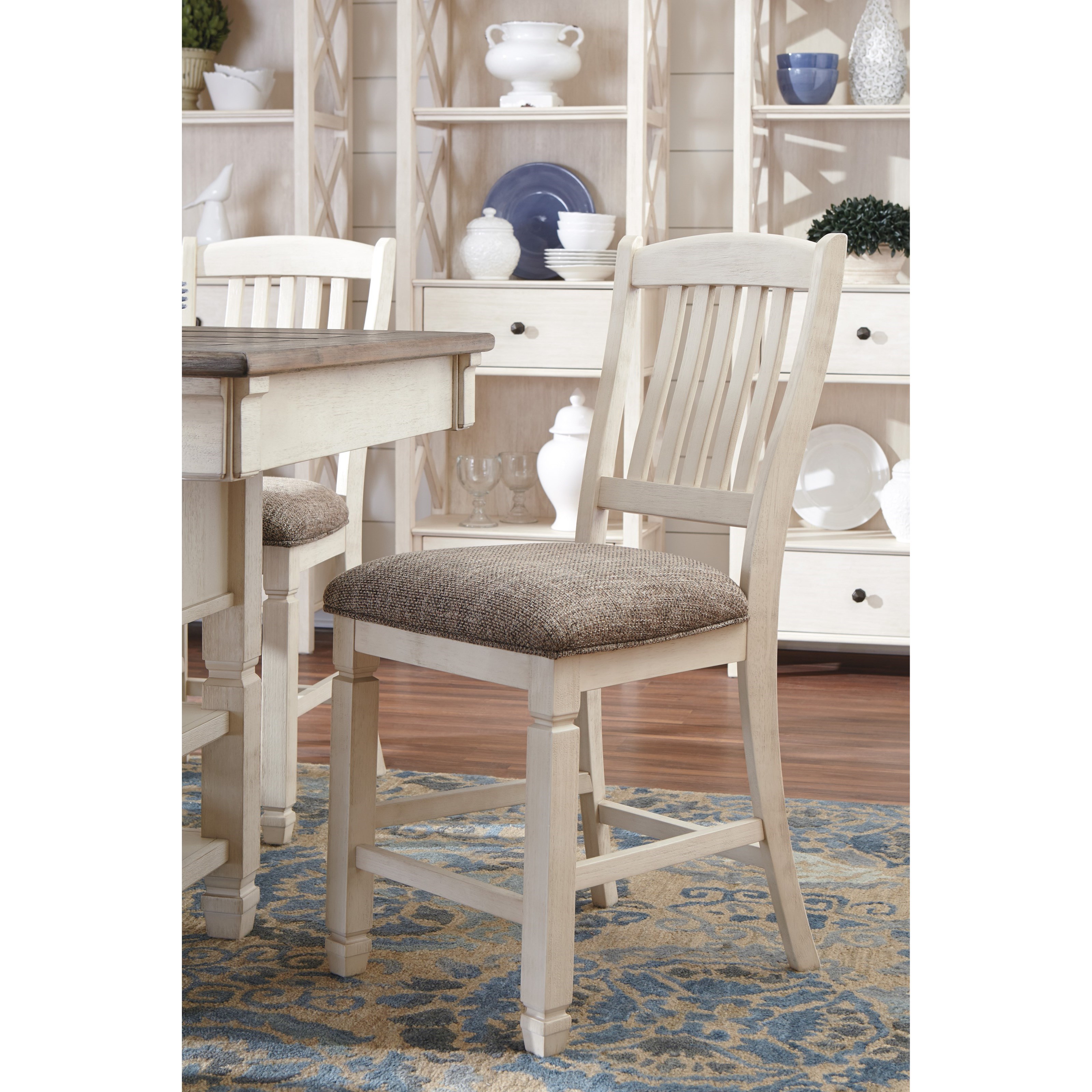 Ashley furniture best sale farmhouse bar stools
