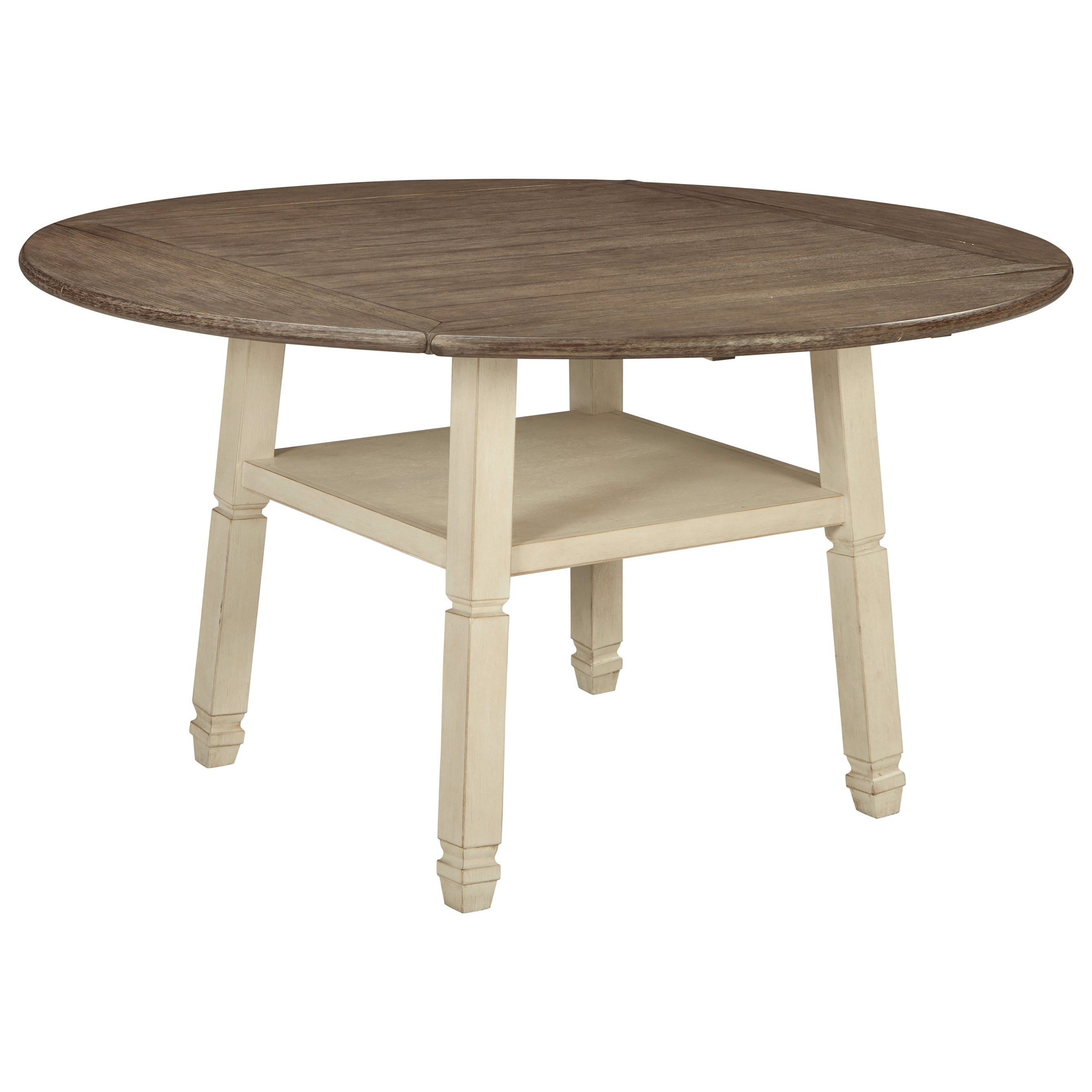 Round drop leaf cheap counter height table