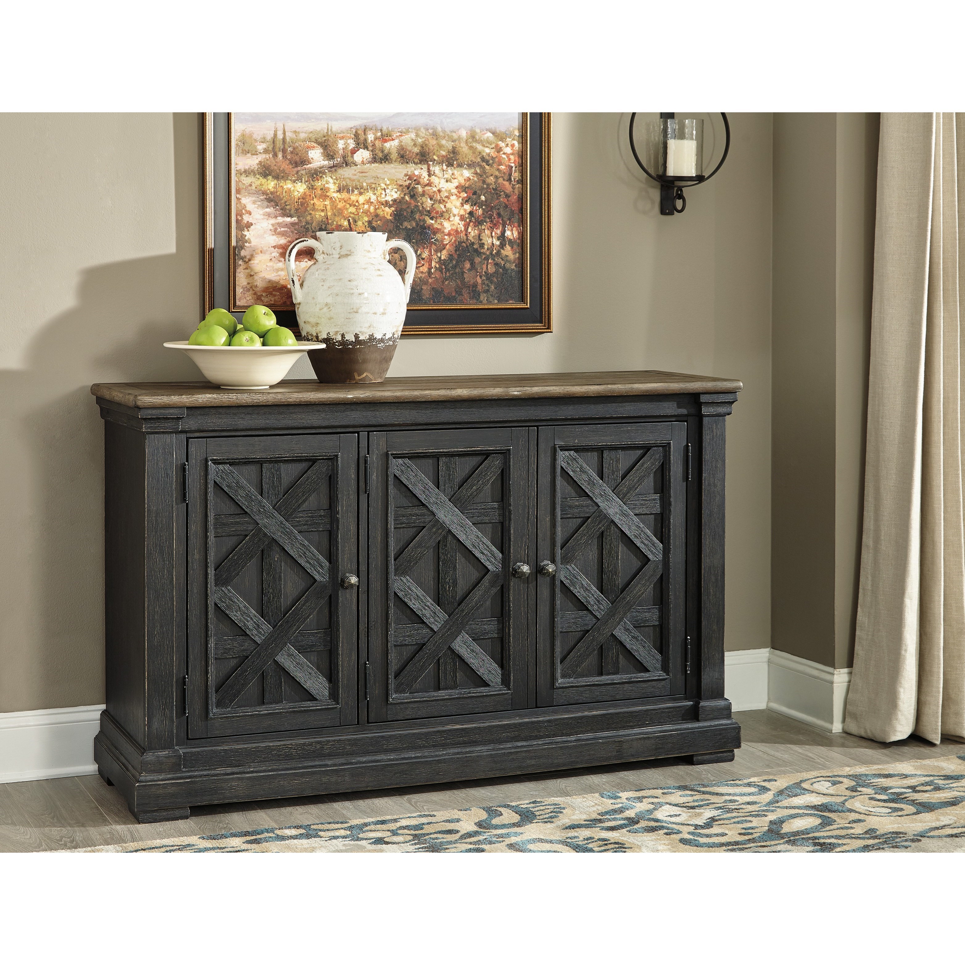 Signature Design by Ashley Tyler Creek D736 60 Relaxed Vintage