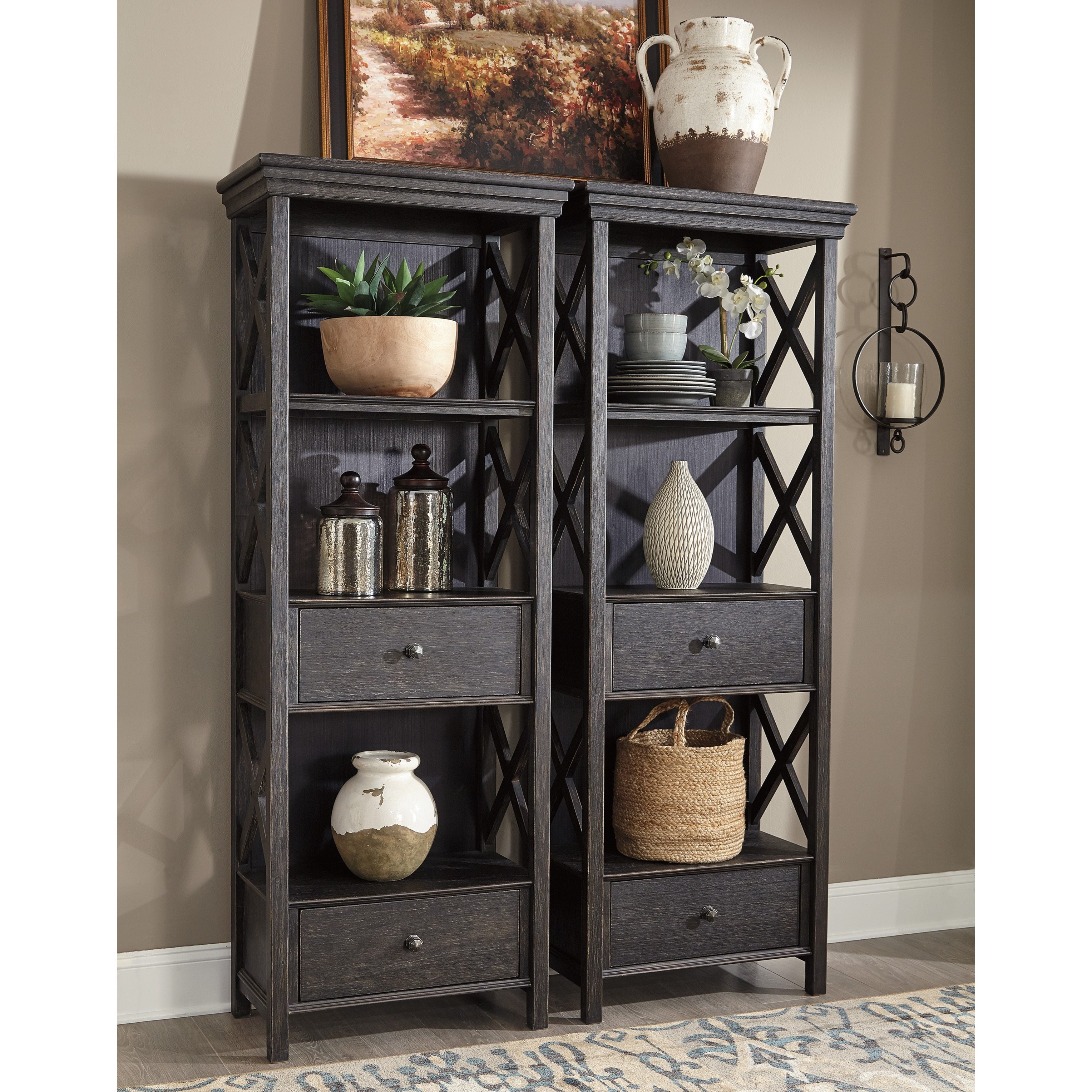 Cabinet ashley furniture deals