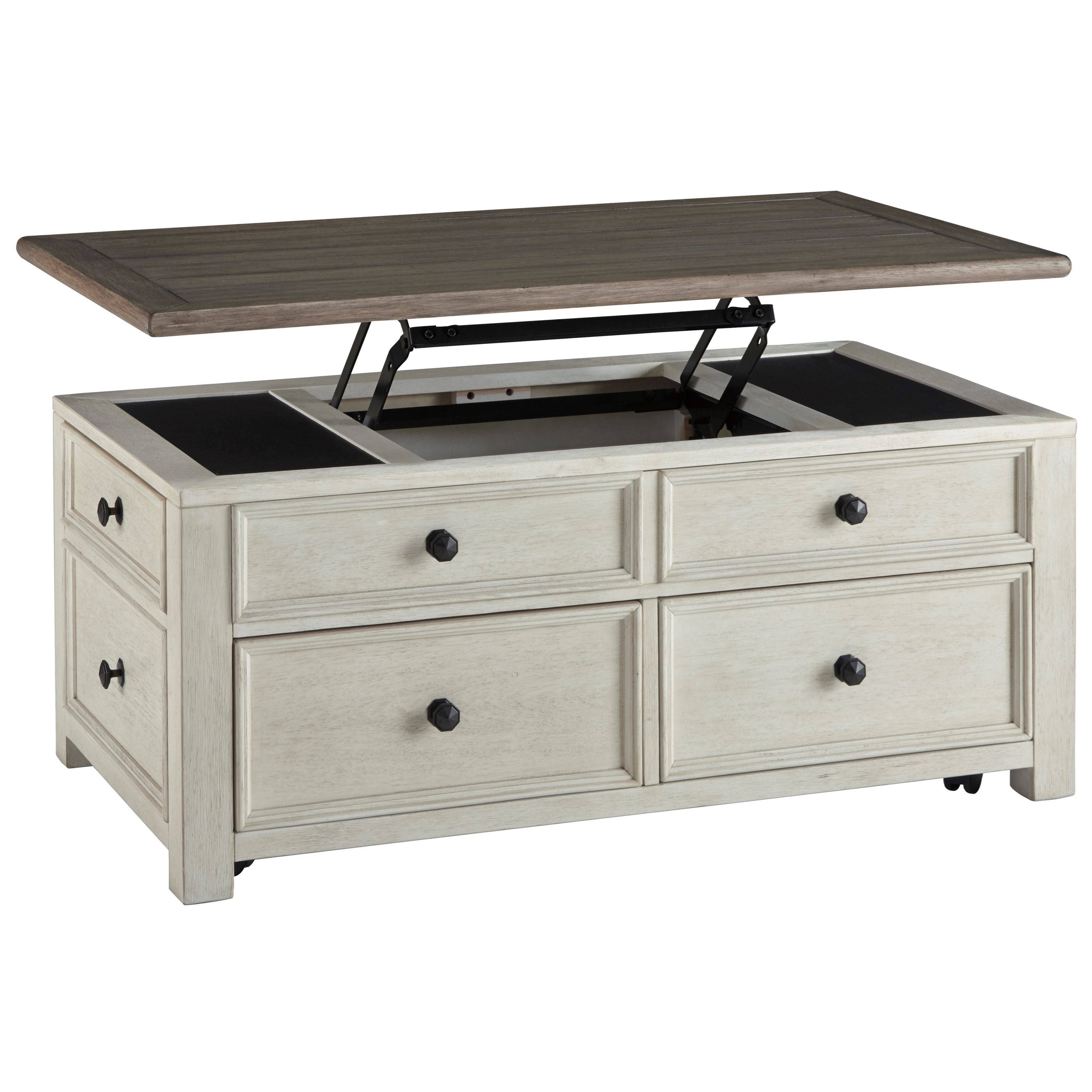 Signature Design by Ashley Bolanburg T637 20 Lift Top Cocktail