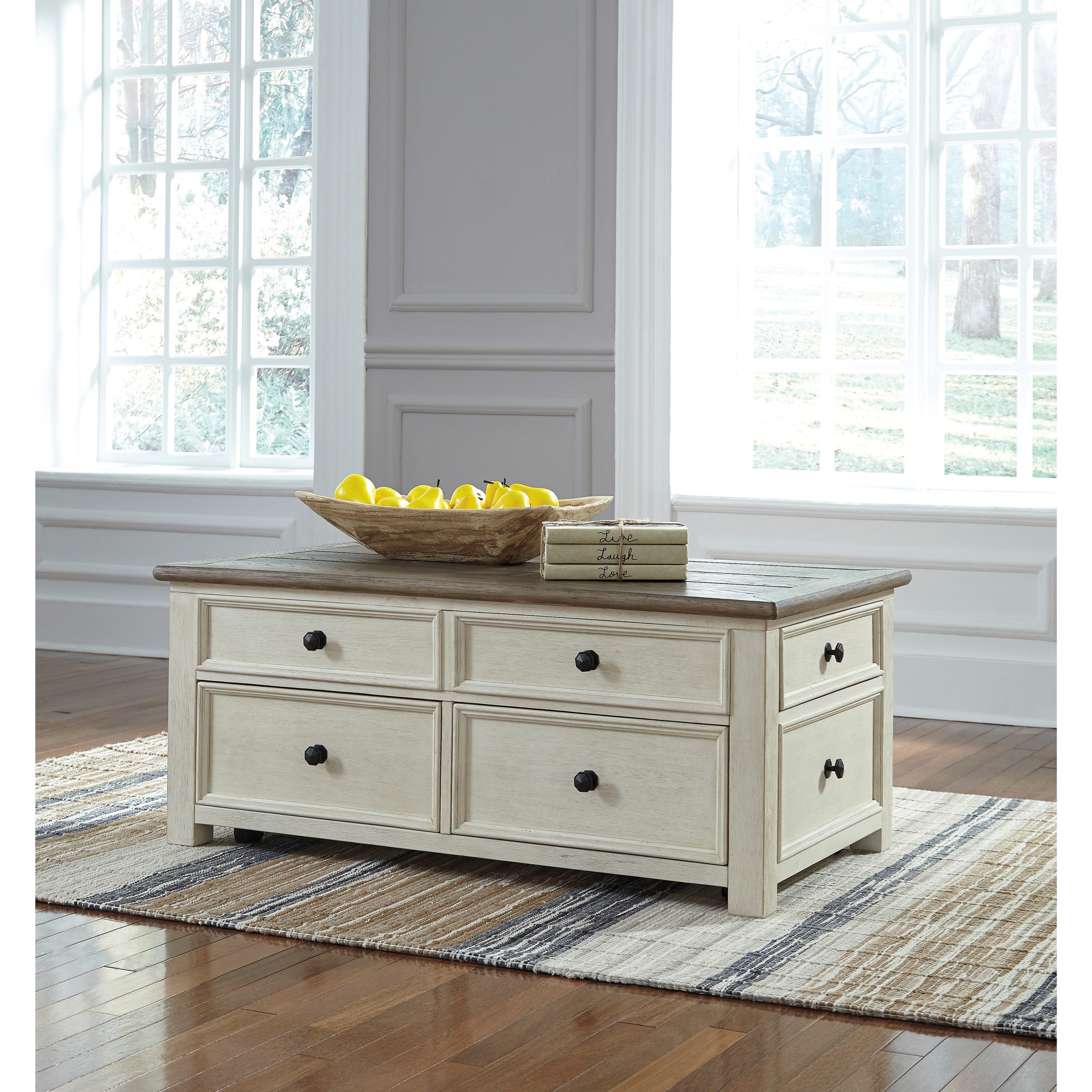 Signature Design by Ashley Bolanburg 117291 Lift Top Cocktail