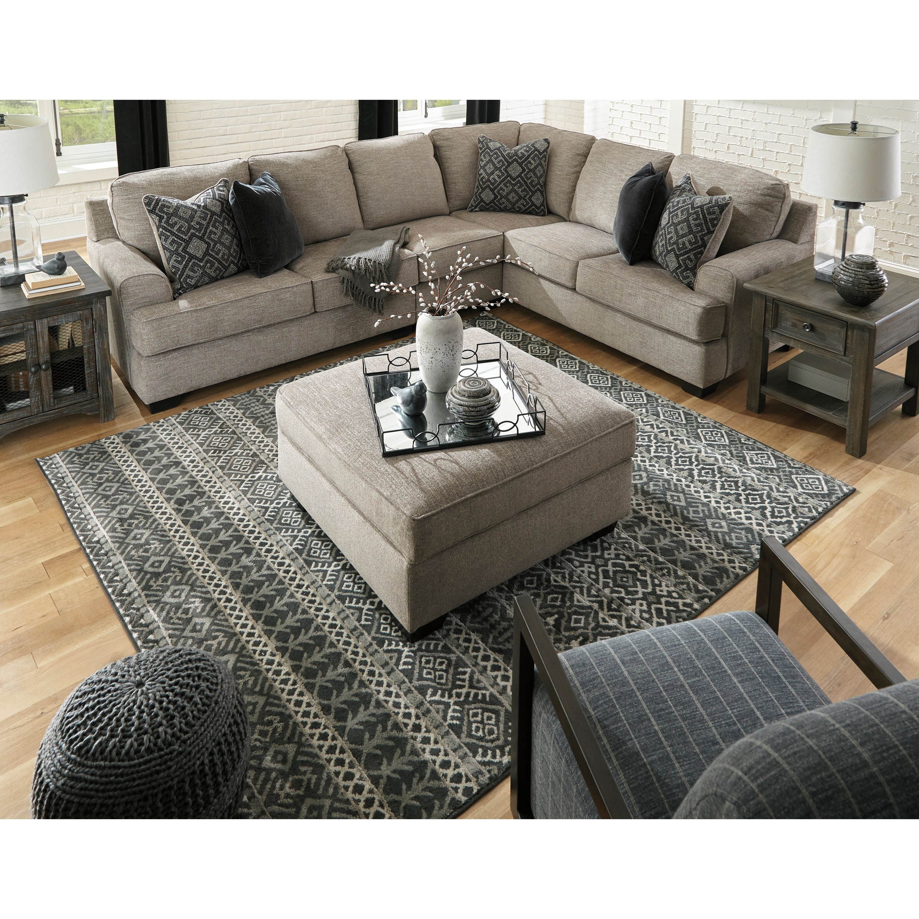 Bovarian sectional ottoman sale