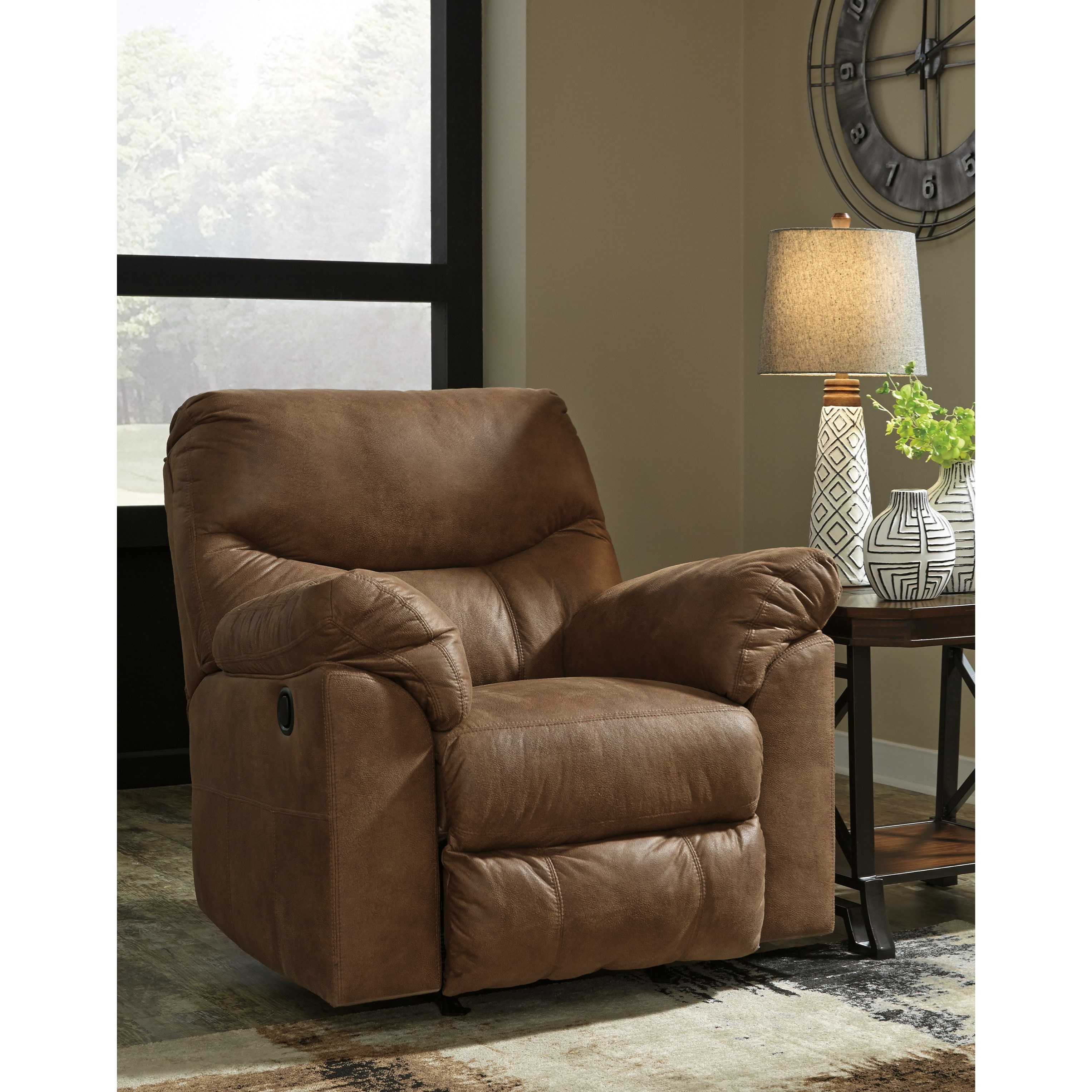High leg recliner ashley furniture deals