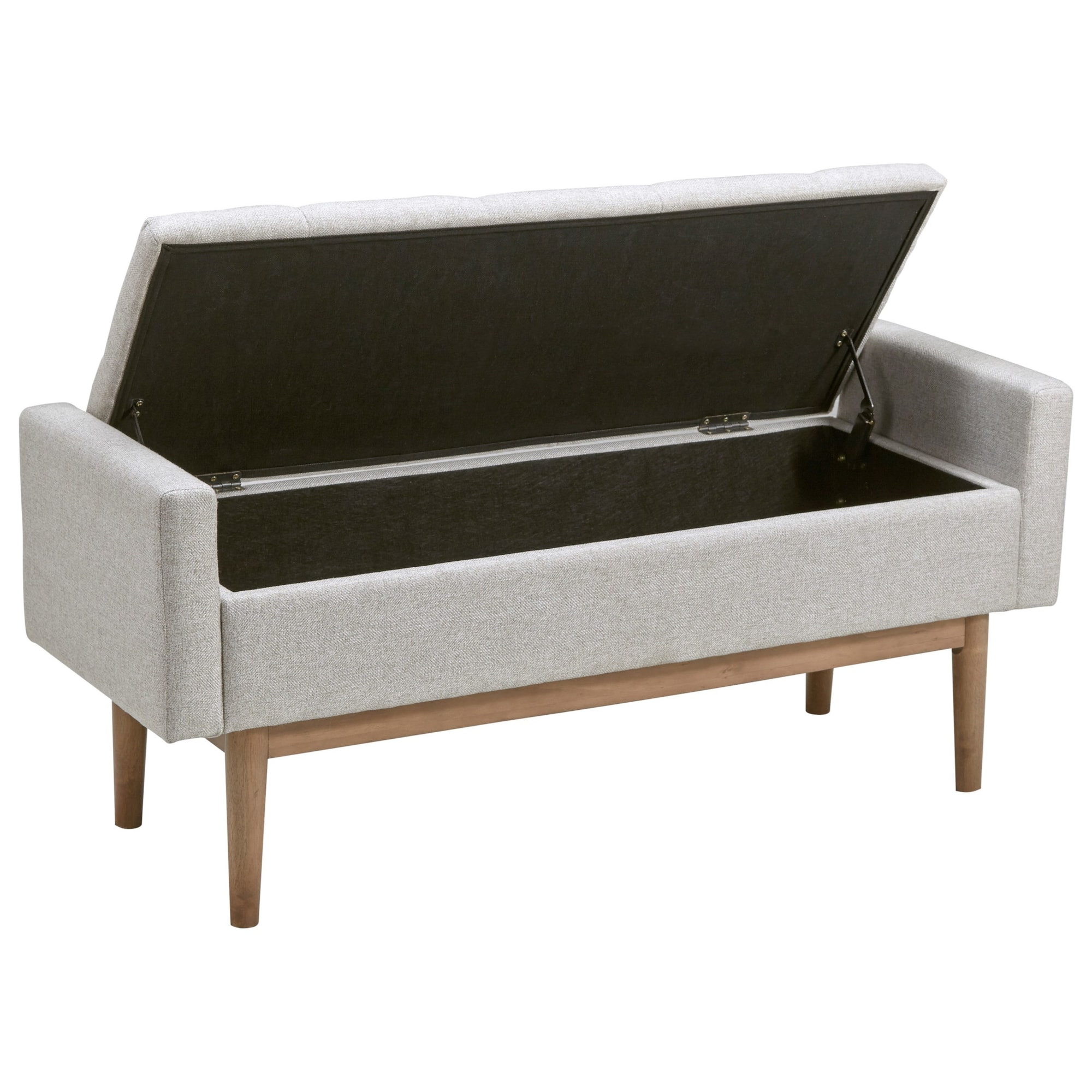 Signature DESIGN BY ASHLEY Briarson Beige/Brown 50 In. Bedroom Bench Without Back With Hinged Seat And Storage A3000247