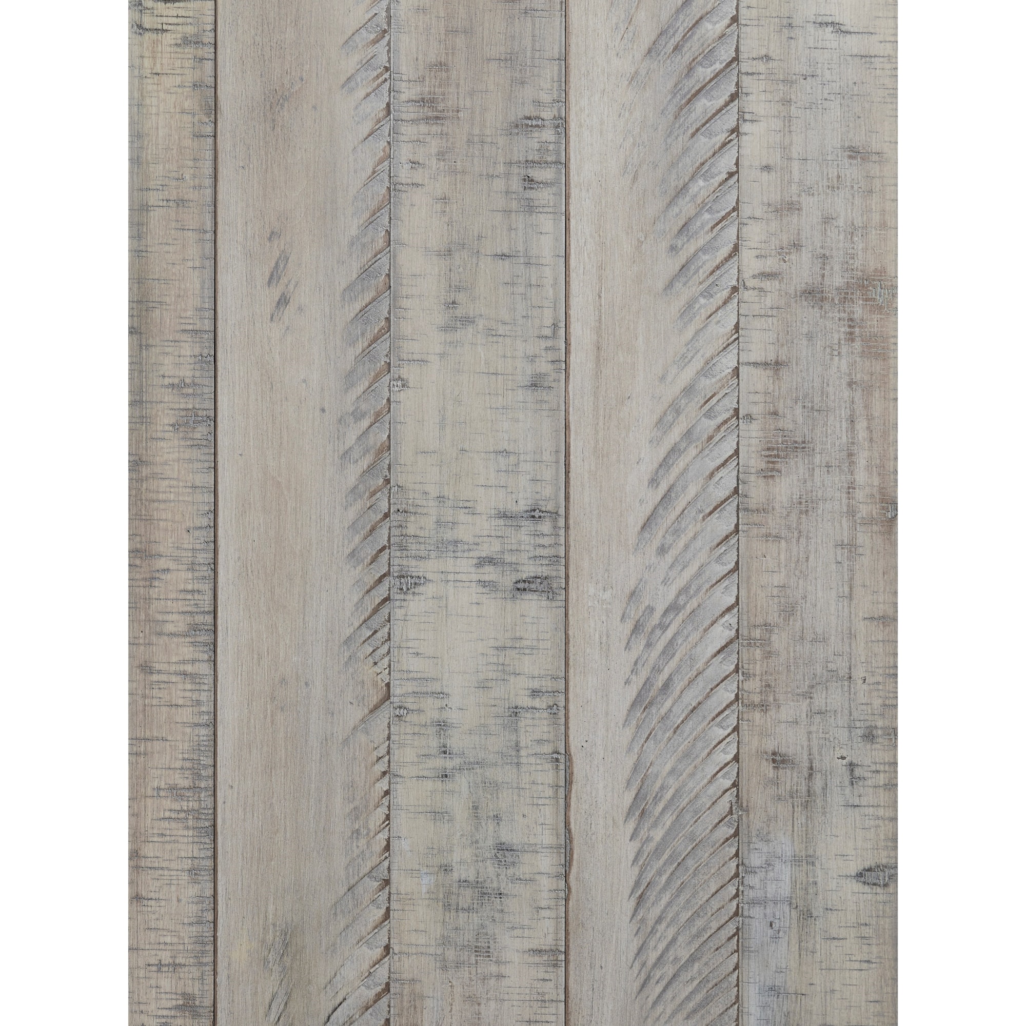 Signature Design by Ashley Carynhurst ENT75568 Rustic White Extra Large