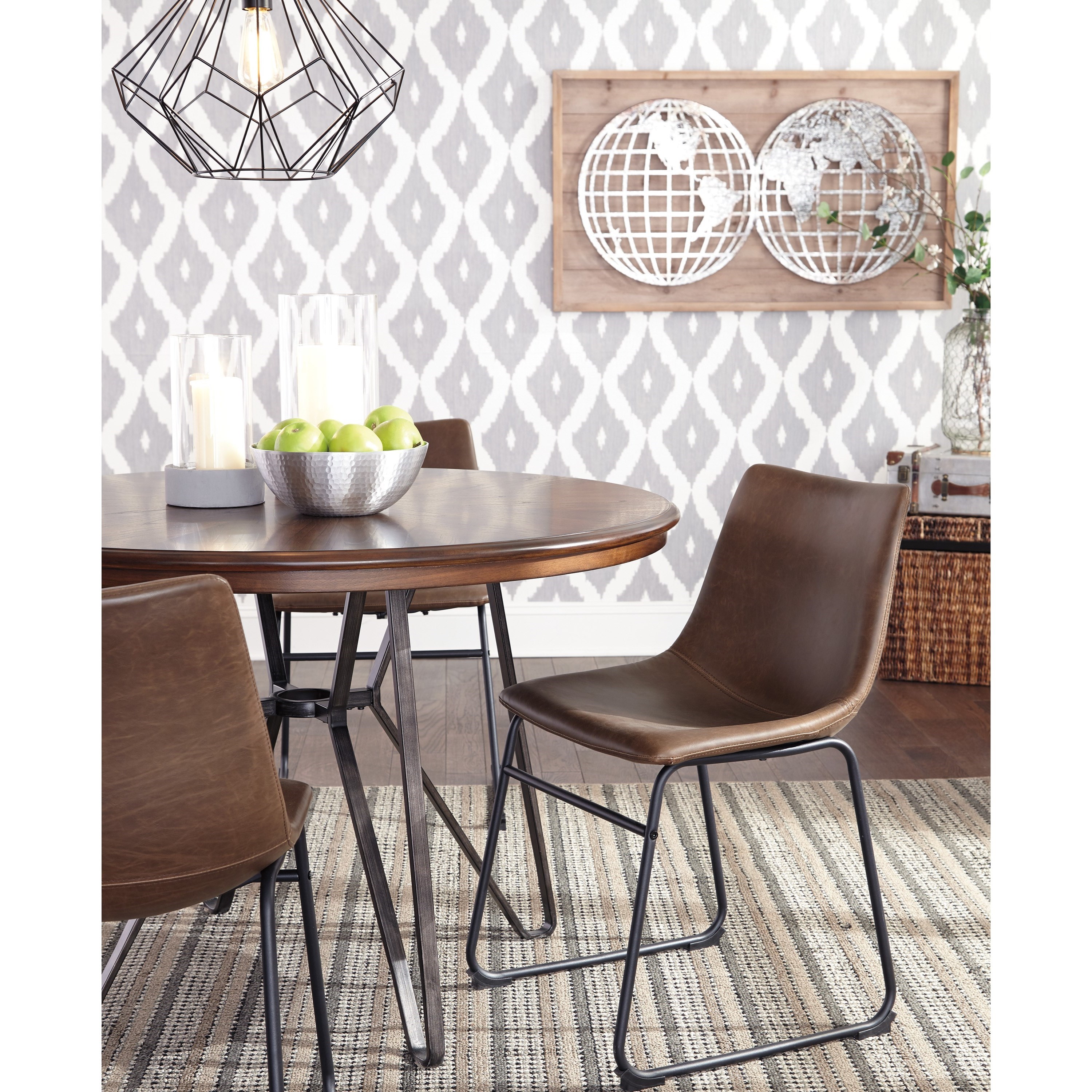 Ashley round sales kitchen table