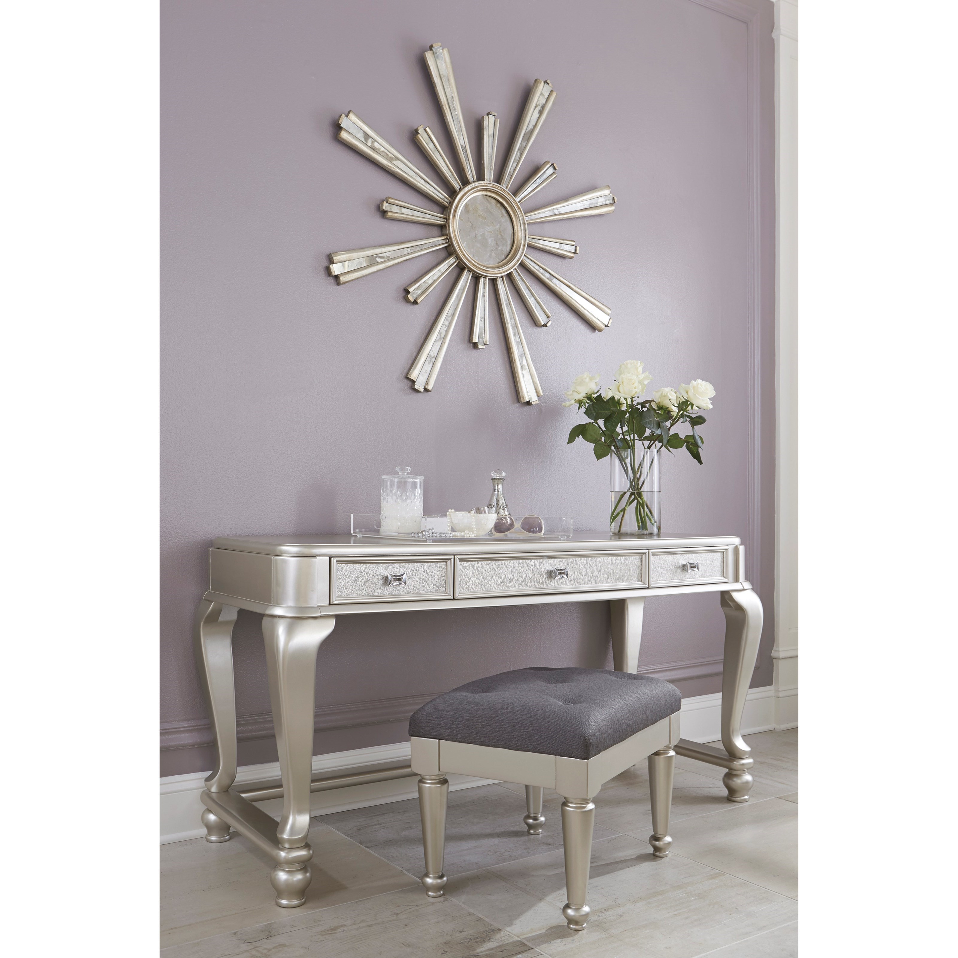 Ashley furniture vanity desk hot sale