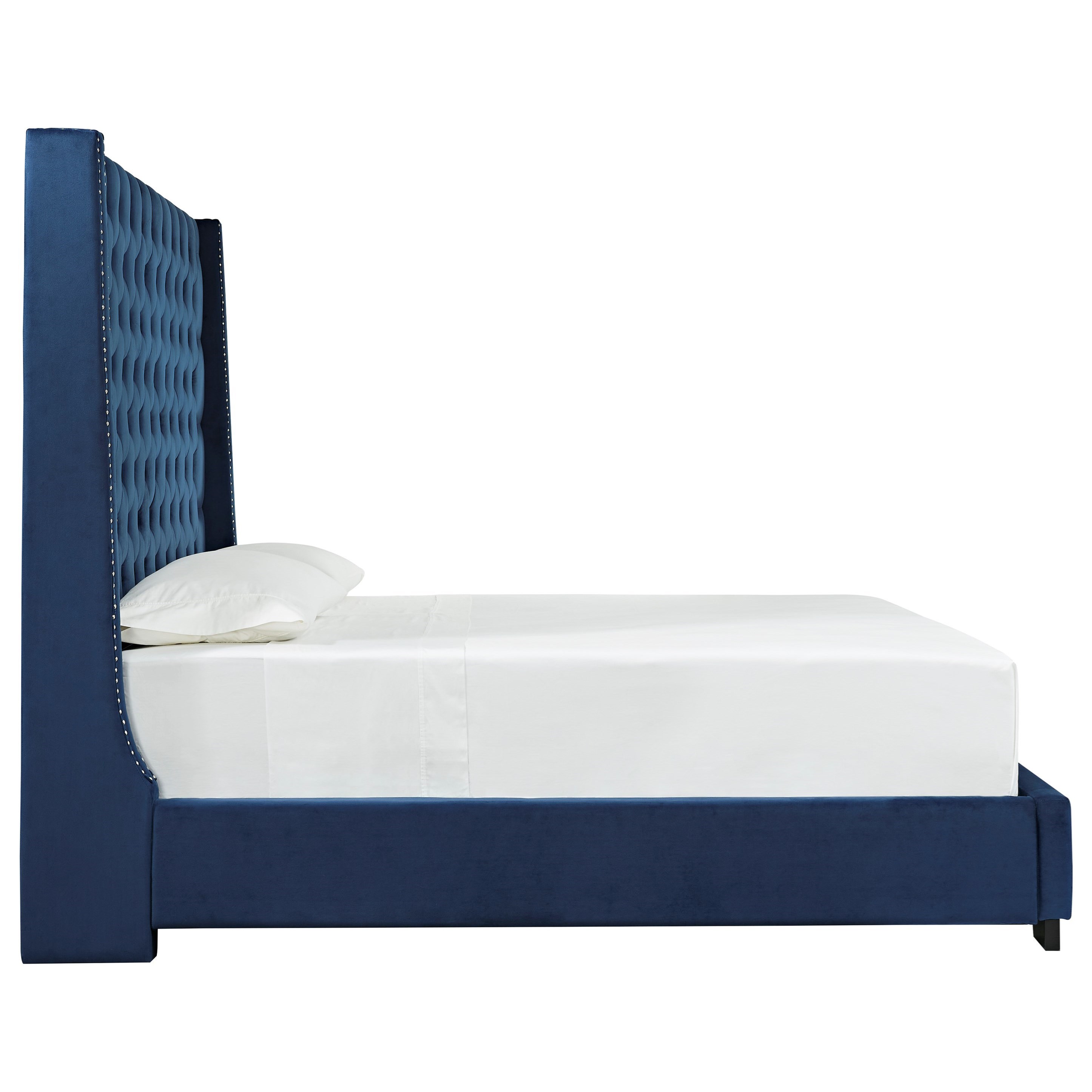Coralayne queen upholstered shop bed set