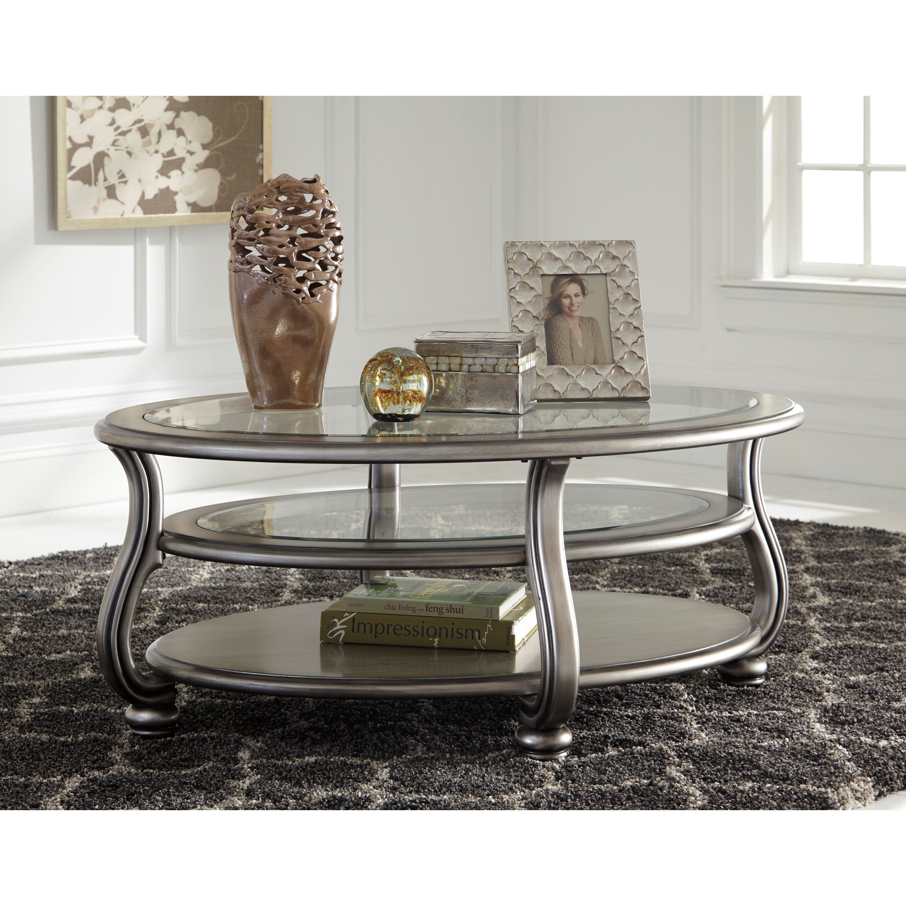 Ashley coralayne shop coffee table