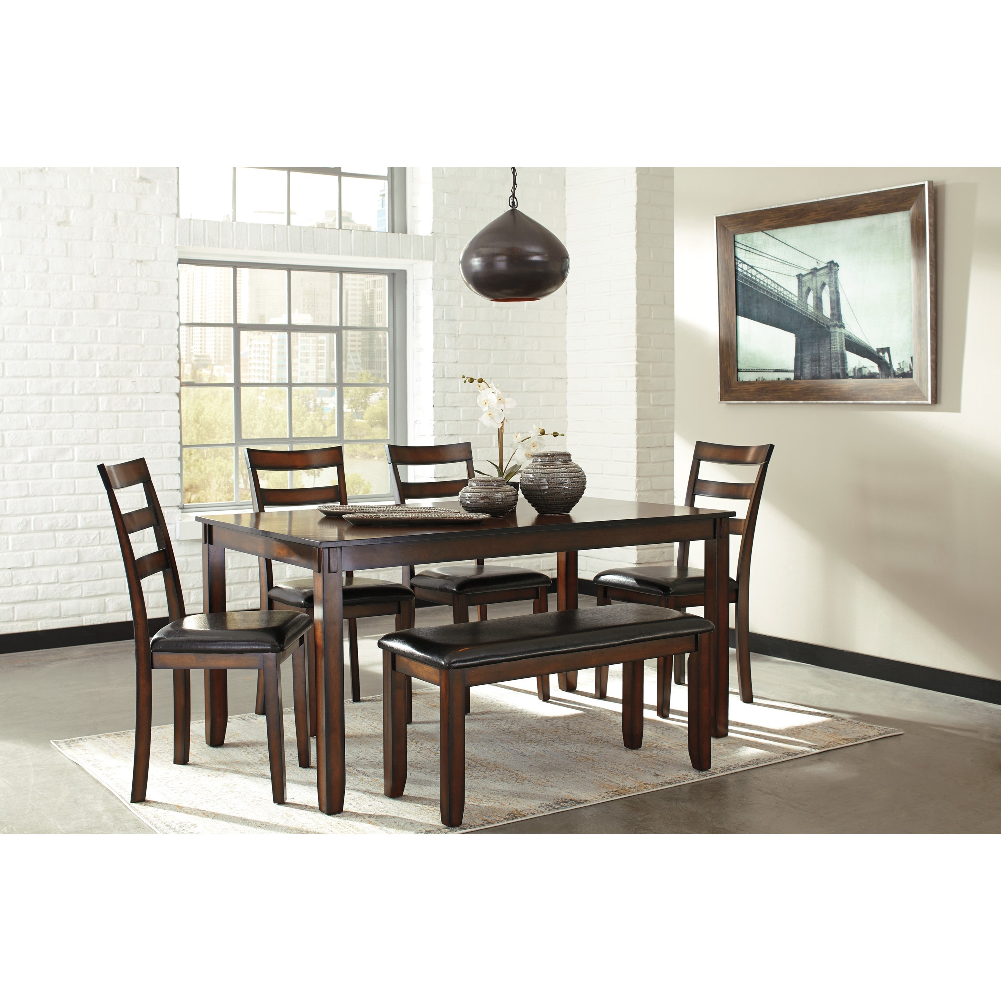Dining table set 6 sales seater design
