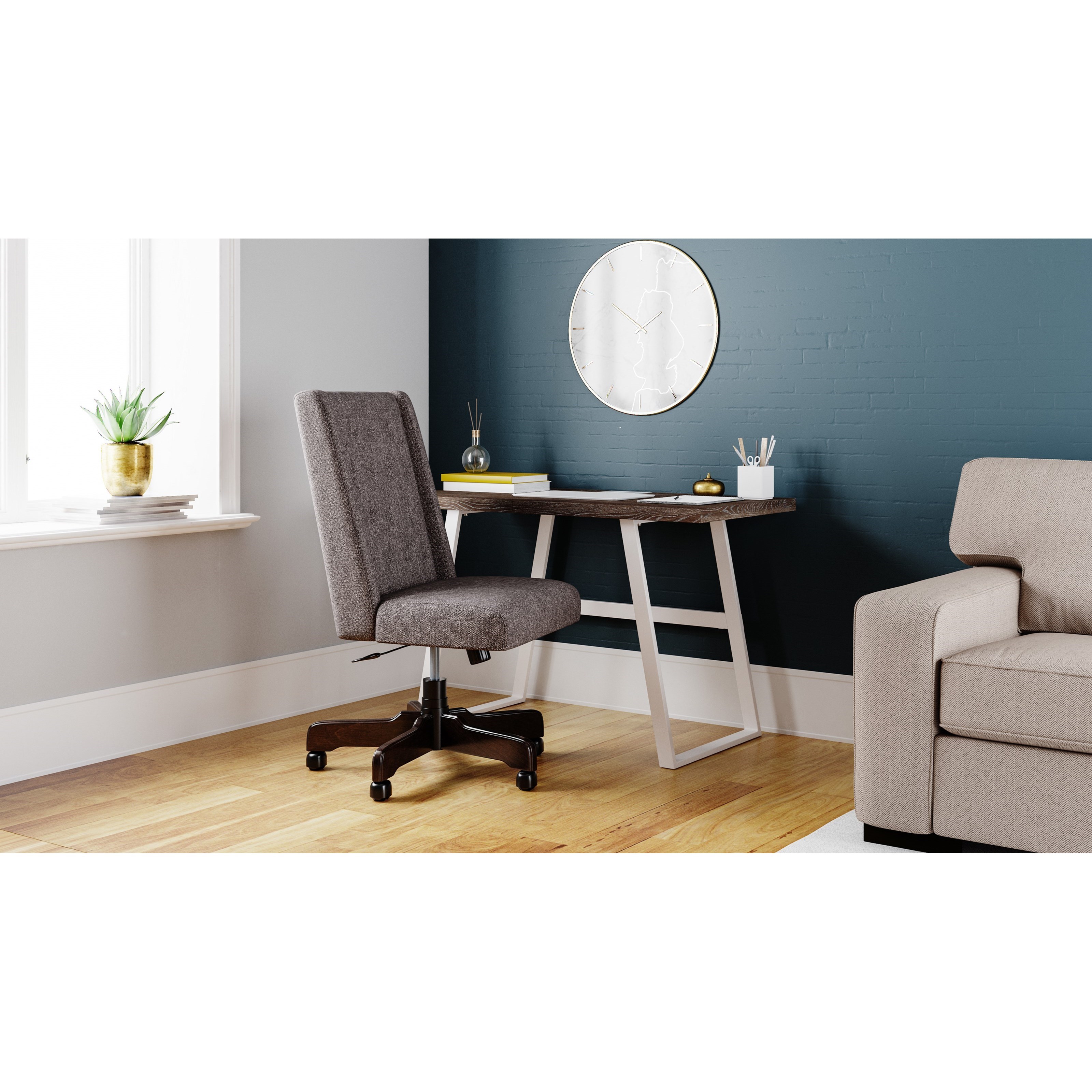 Signature Design by Ashley Dorrinson H287 10 Two Tone Home Office
