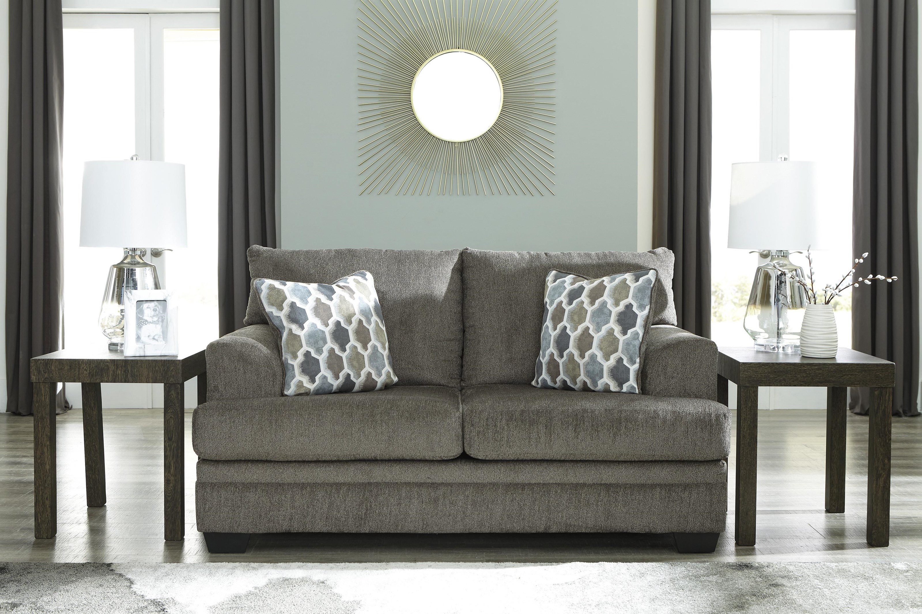 Loveseat and sale chaise set