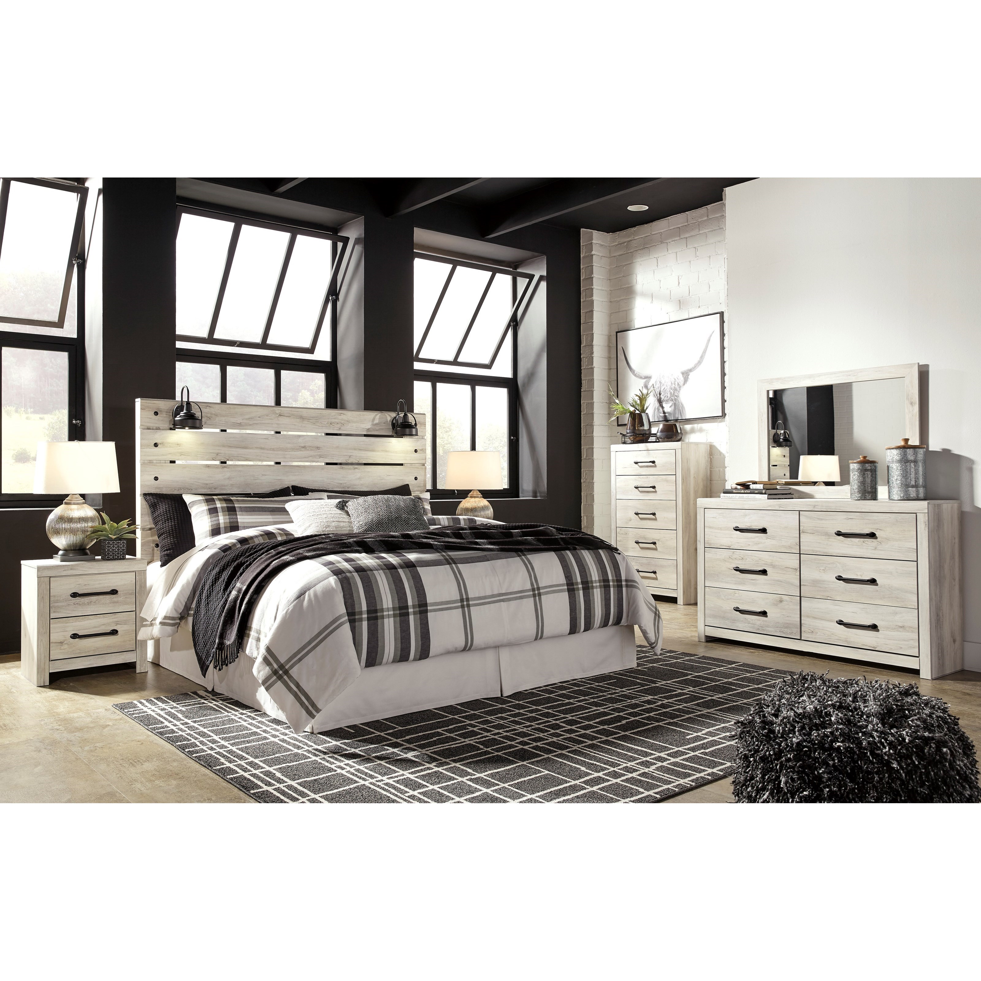 Bonomo panel deals headboard