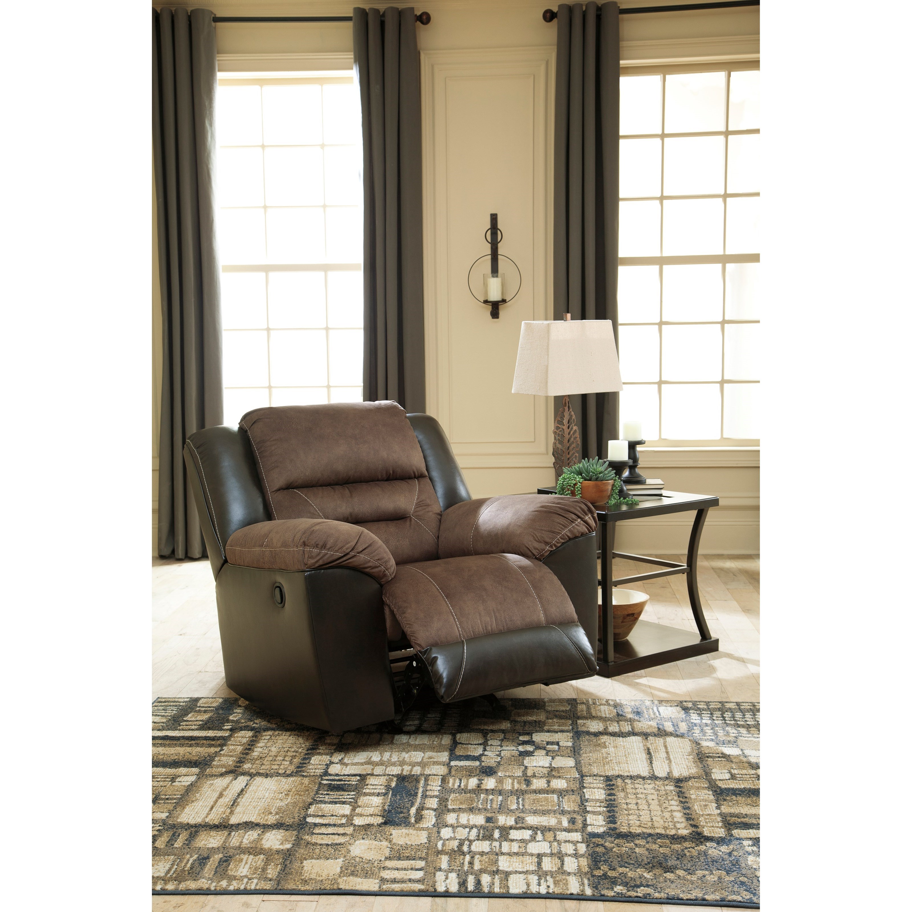 Ashley furniture outlet brown recliner