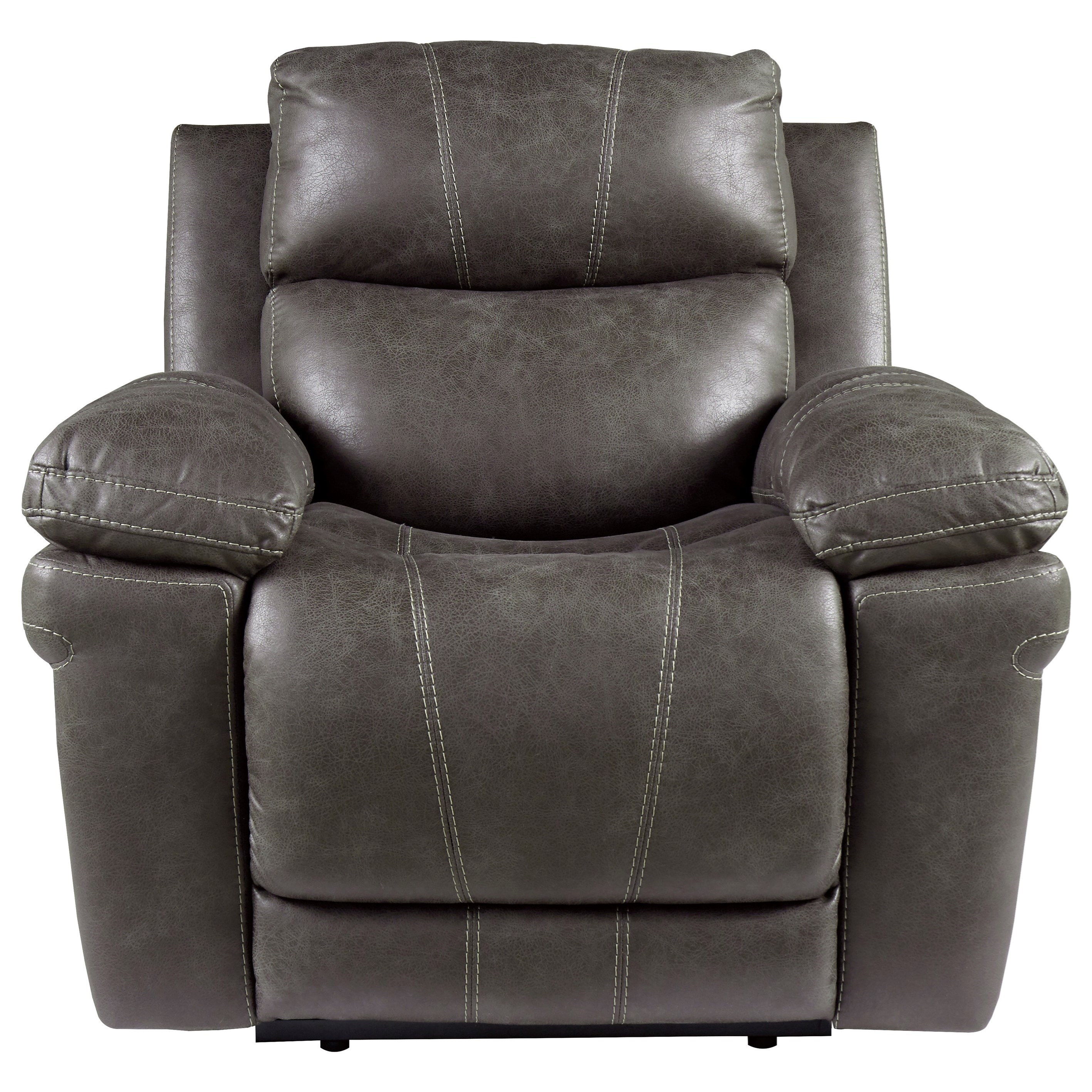 Erlangen midnight power reclining sofa with adjustable headrest best sale