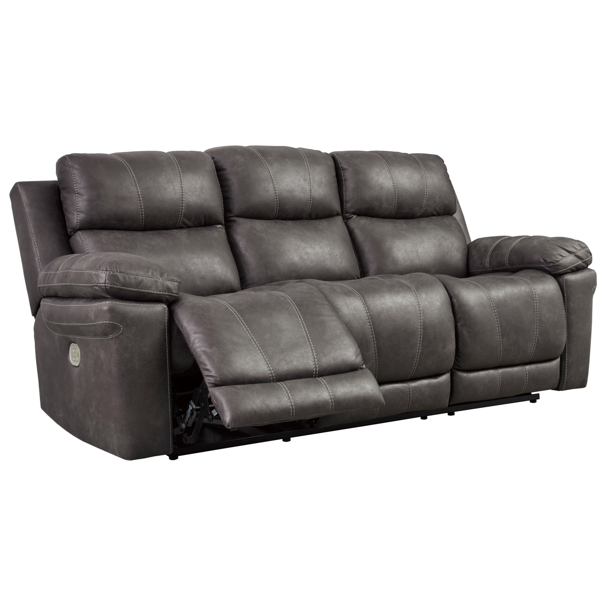 Signature Design by Ashley Erlangen 3000415 Power Reclining Sofa with ...