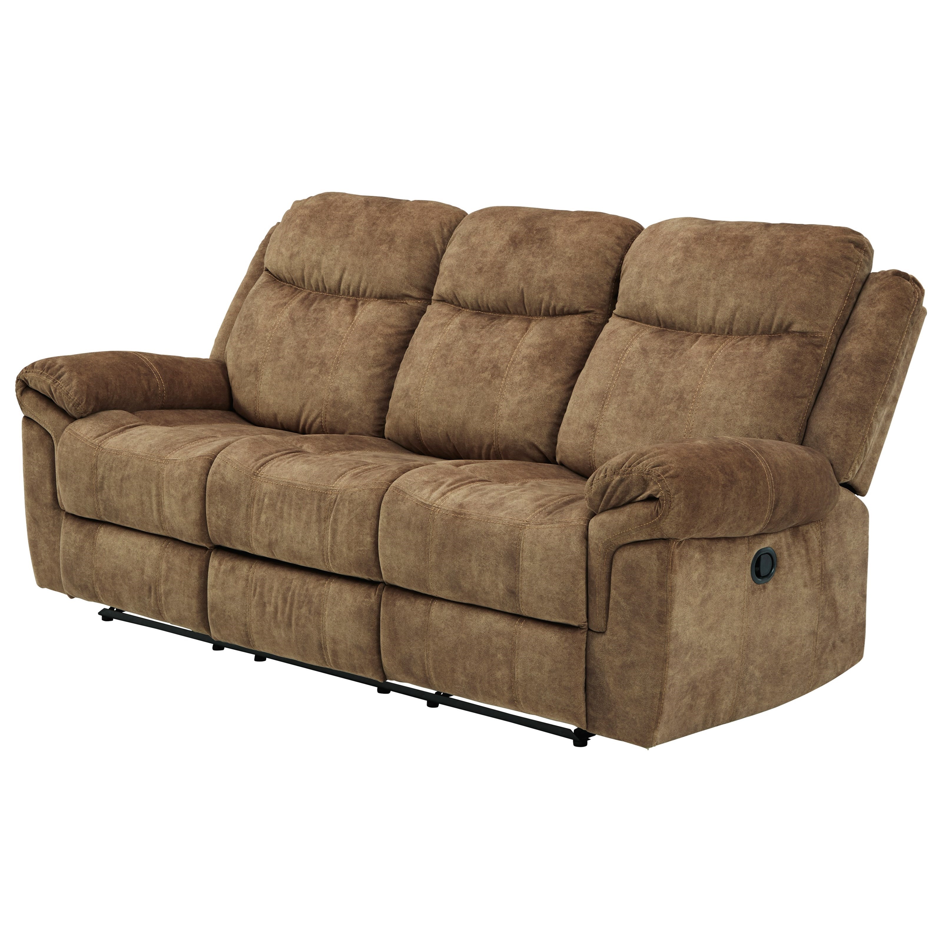 Reclining sofa with drop down table and 2025 drawer