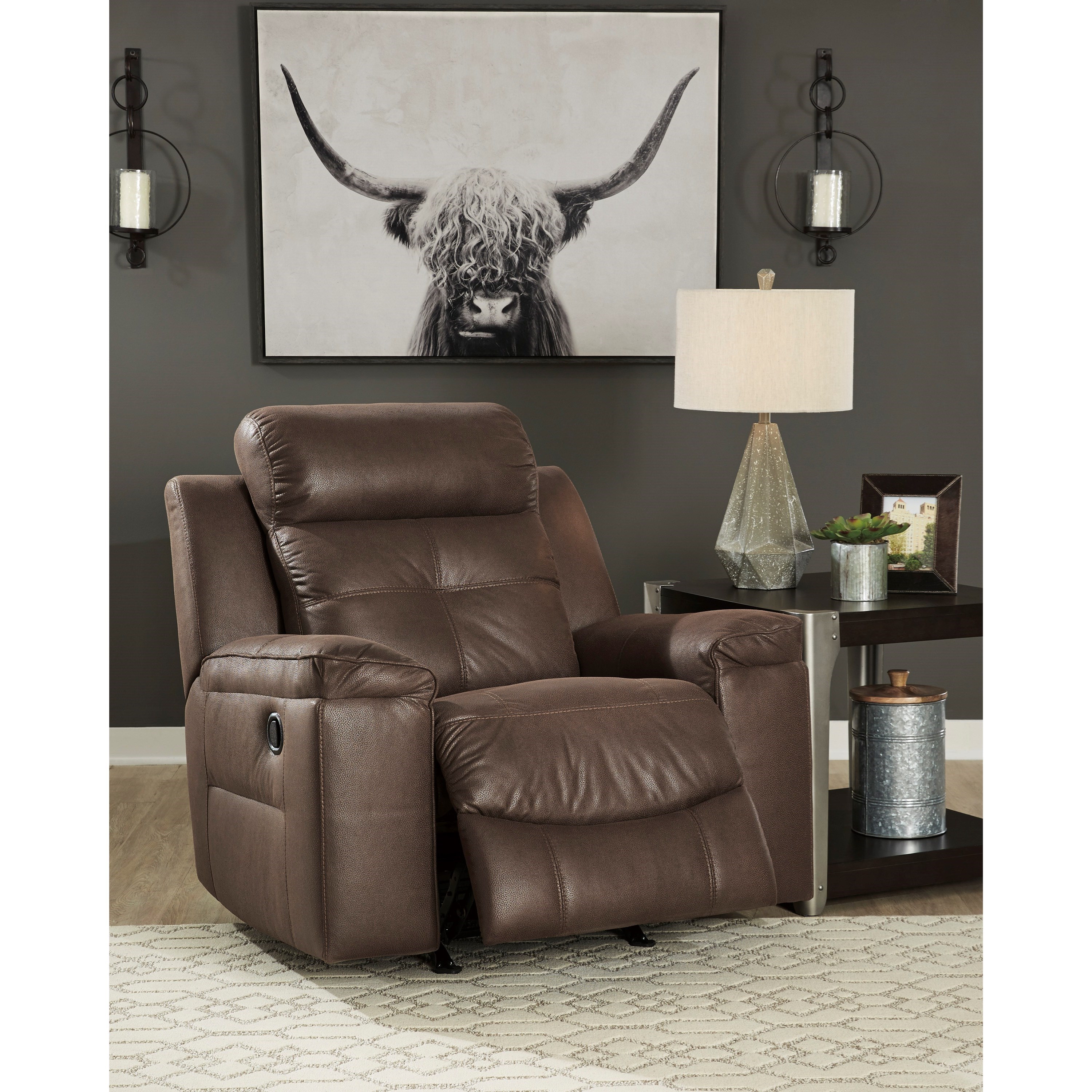Contemporary rocker sale recliner