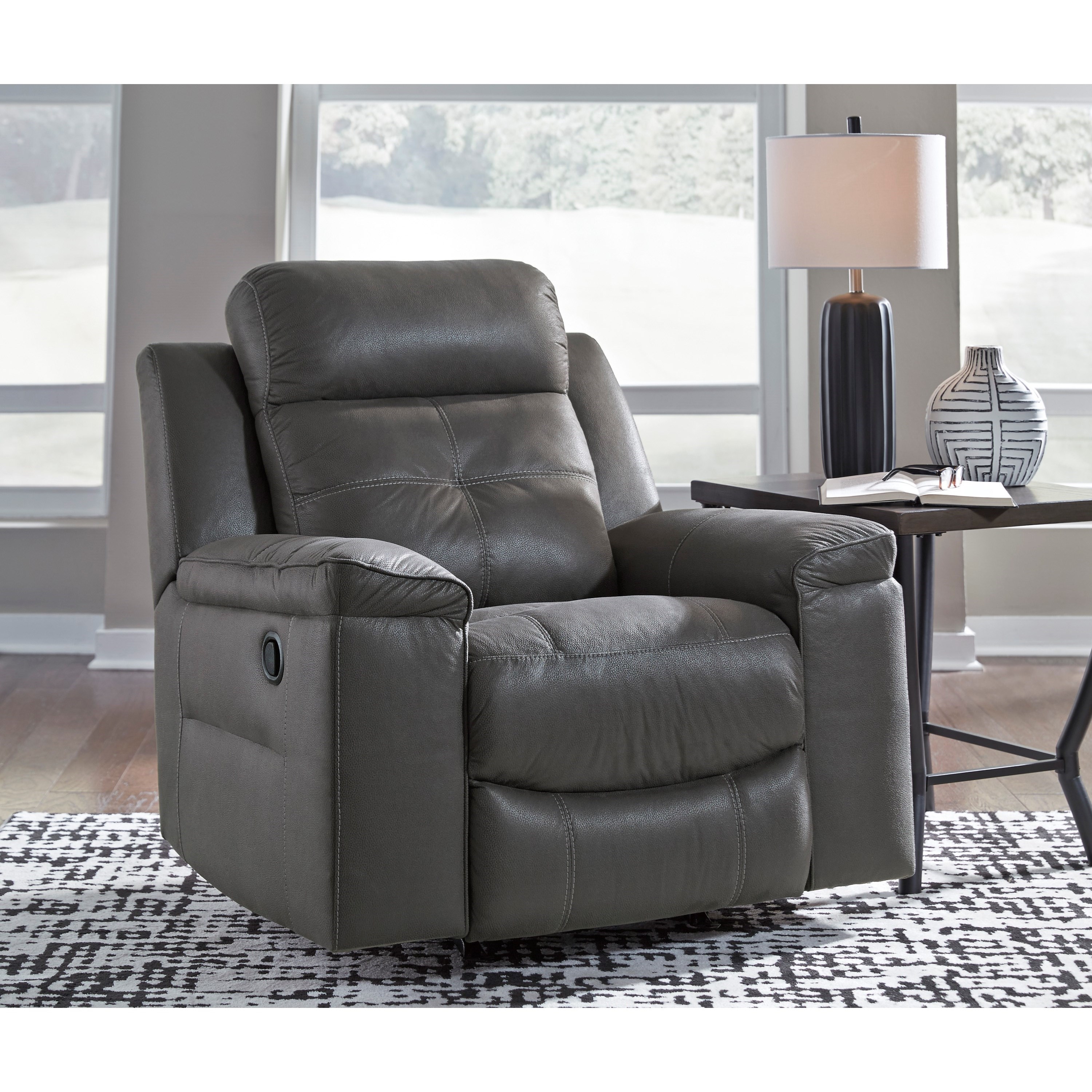 Contemporary best sale rocker recliner