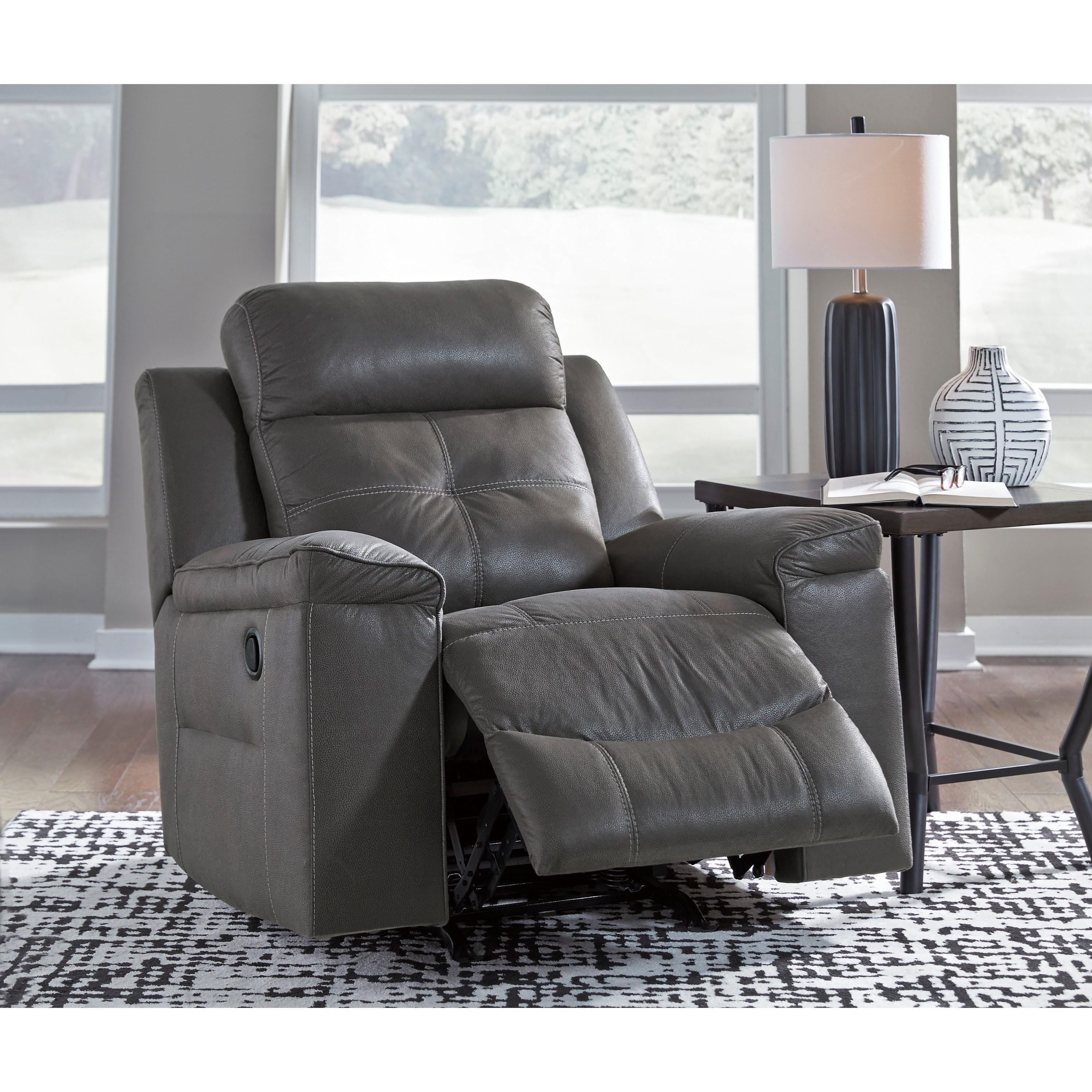 Signature Design by Ashley Jesolo 86705 25 Contemporary Rocker Recliner Furniture and ApplianceMart Three Way Recliners