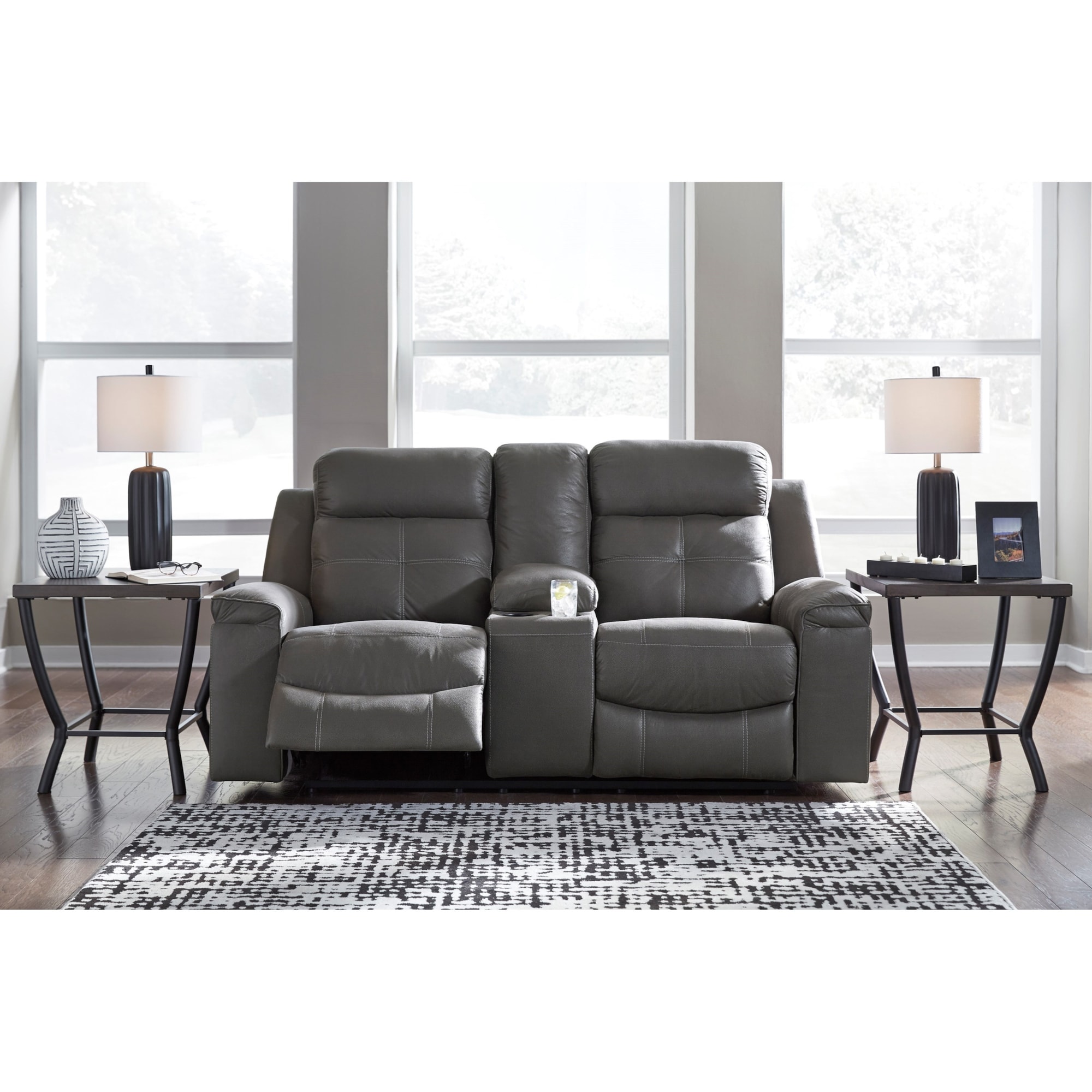 Signature Design by Ashley Jesolo 8670594 Contemporary Double Reclining