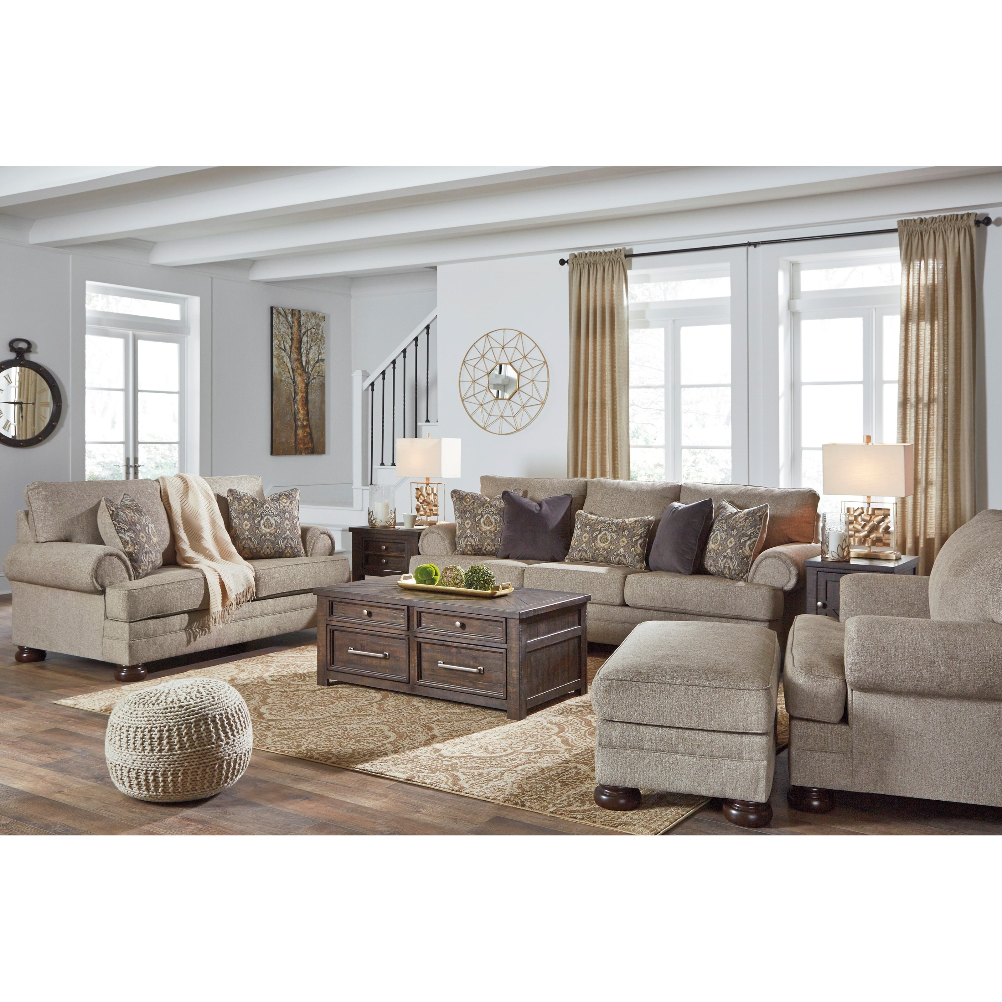 Signature Design by Ashley Kananwood 2960338 Sofa with Rolled Arms