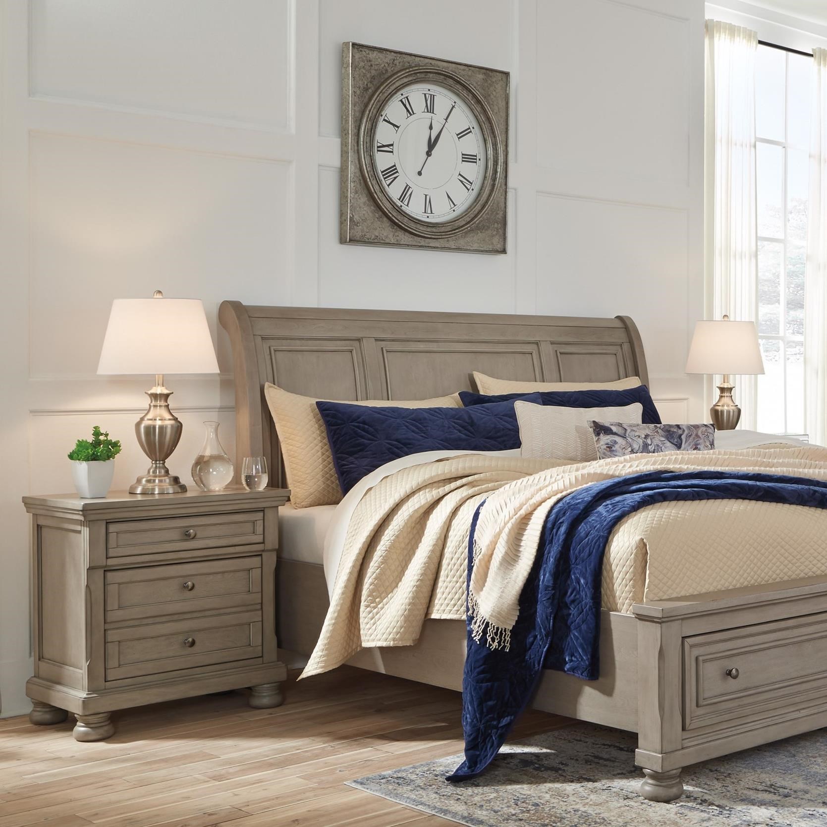 Ashley store lettner nightstand