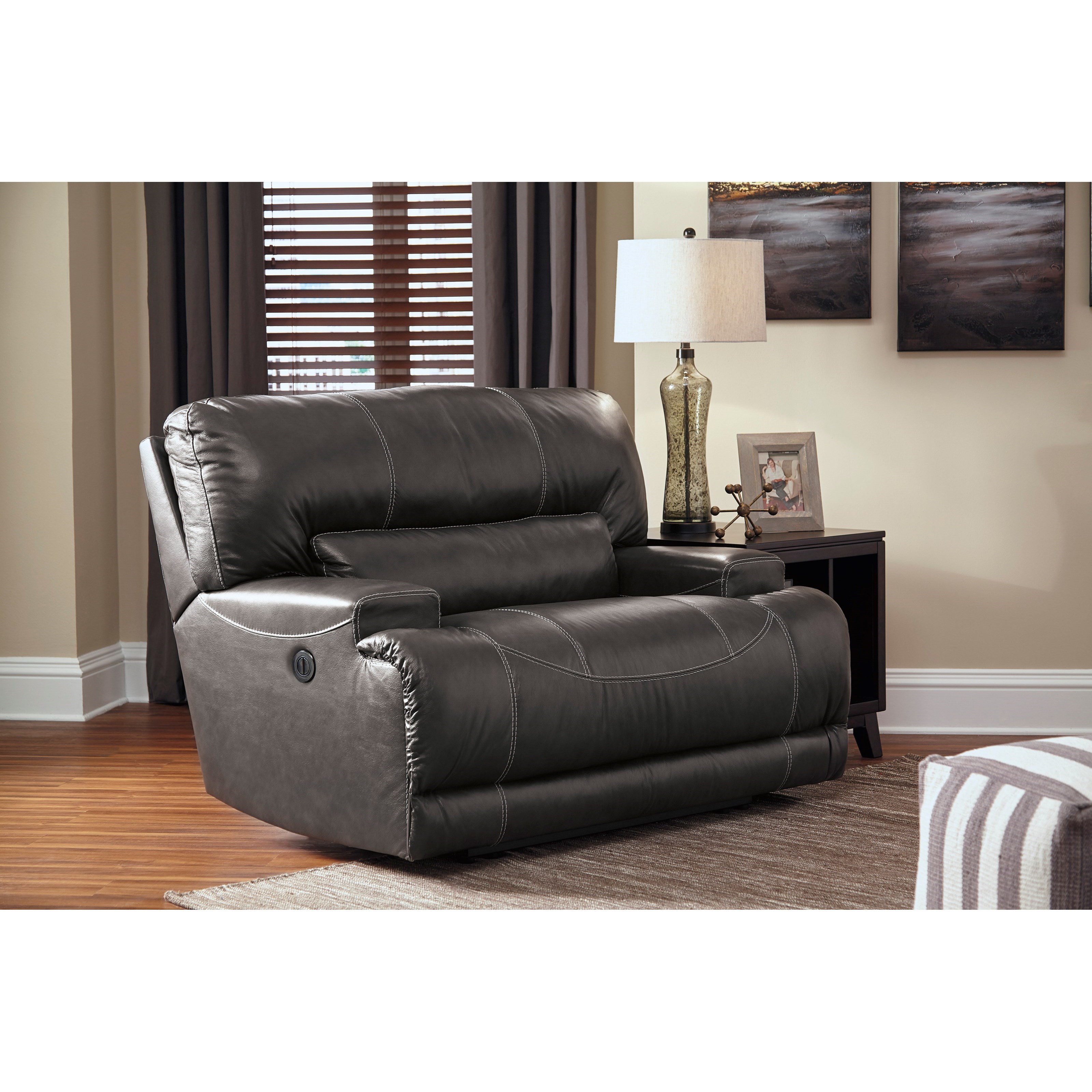 Ashley mccaskill power shop reclining sofa