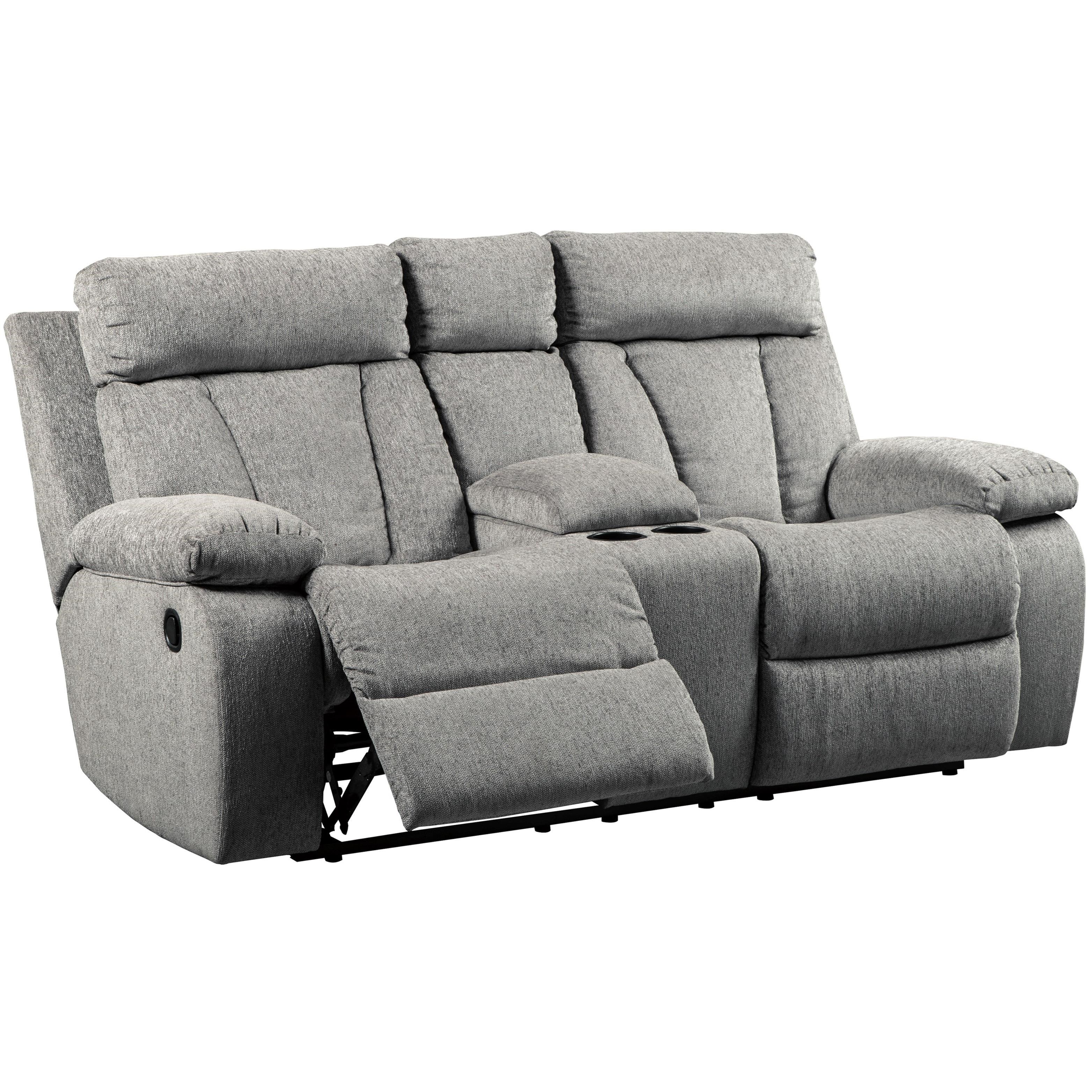 Loveseat shop double recliner