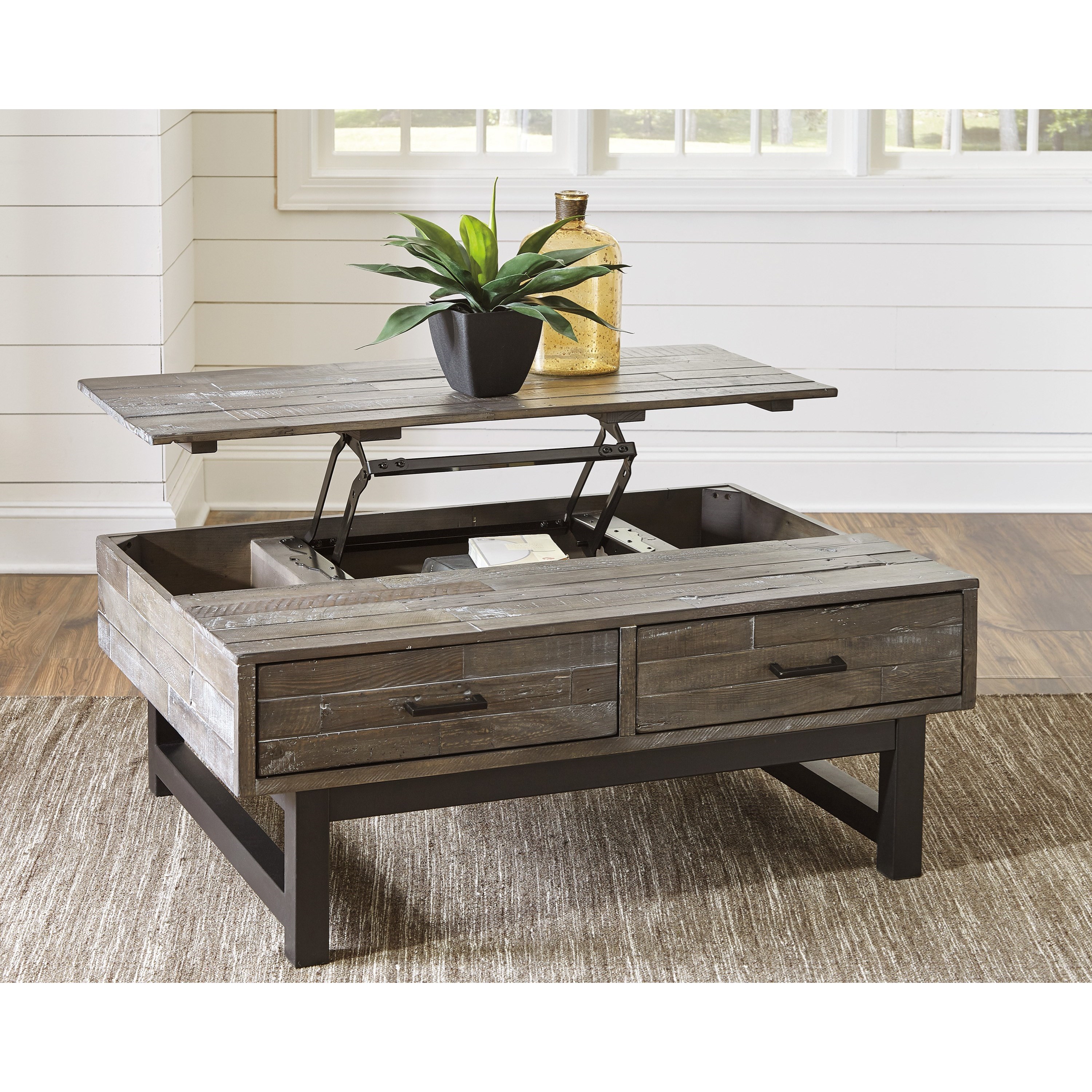 Ashley furniture lift top coffee table deals