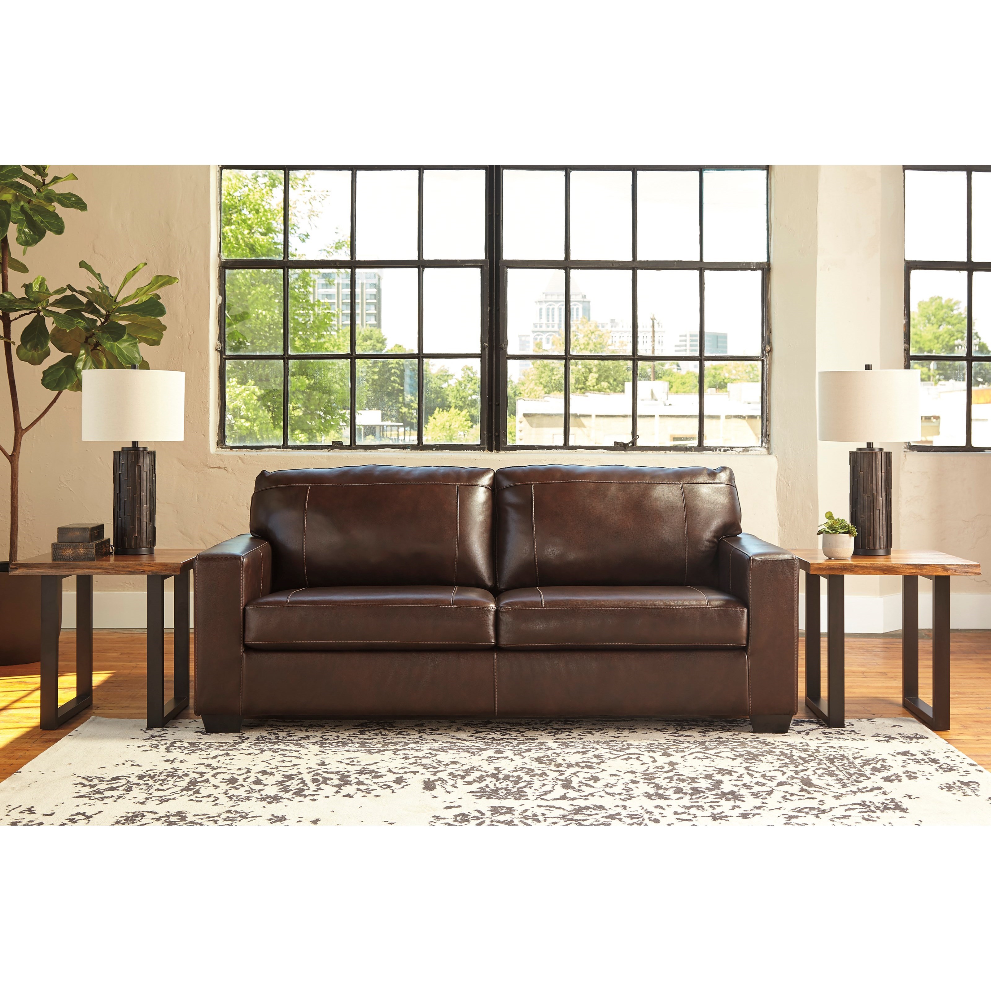Signature Design by Ashley Morelos LIVI SFAB 120 60 Contemporary