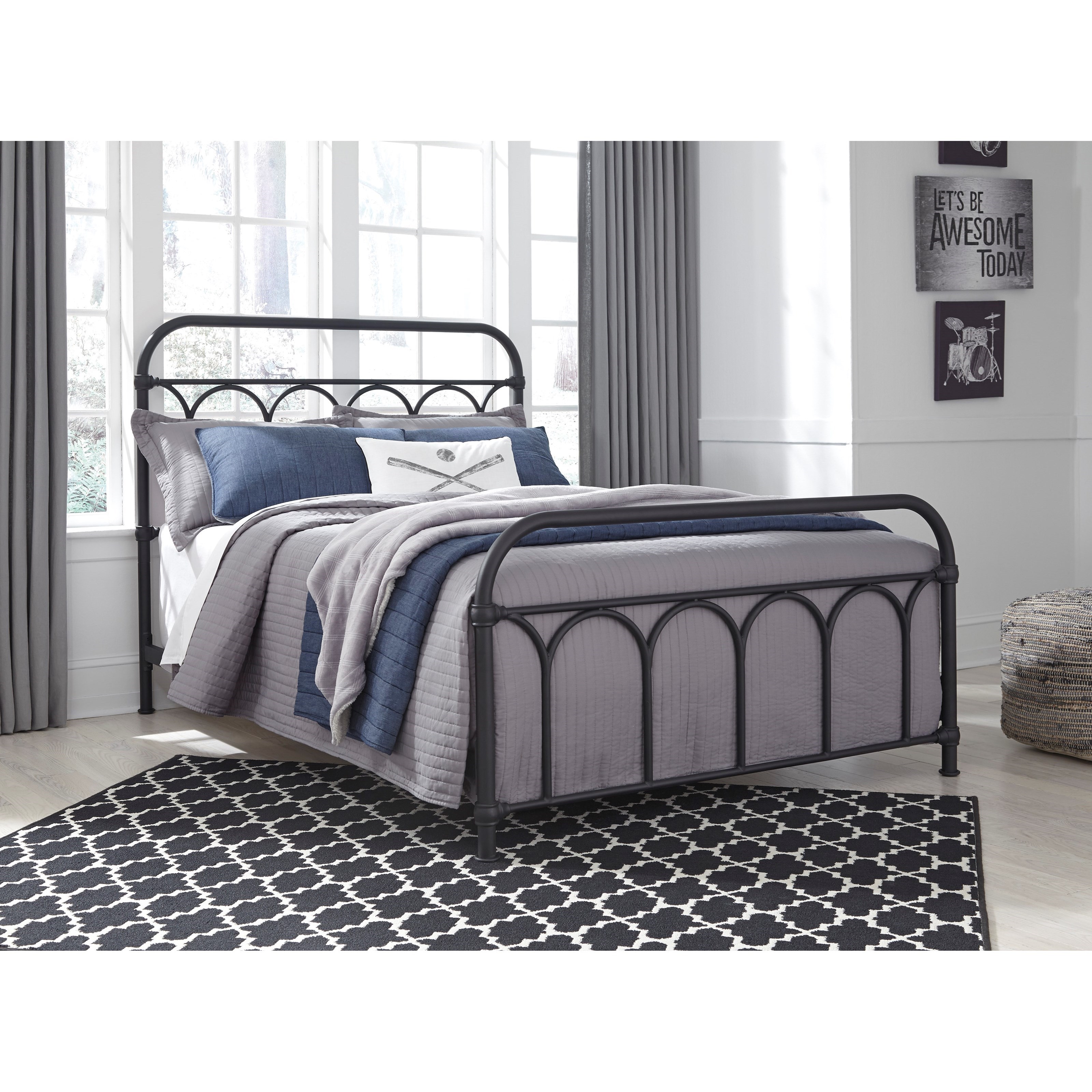 Full sales iron bed