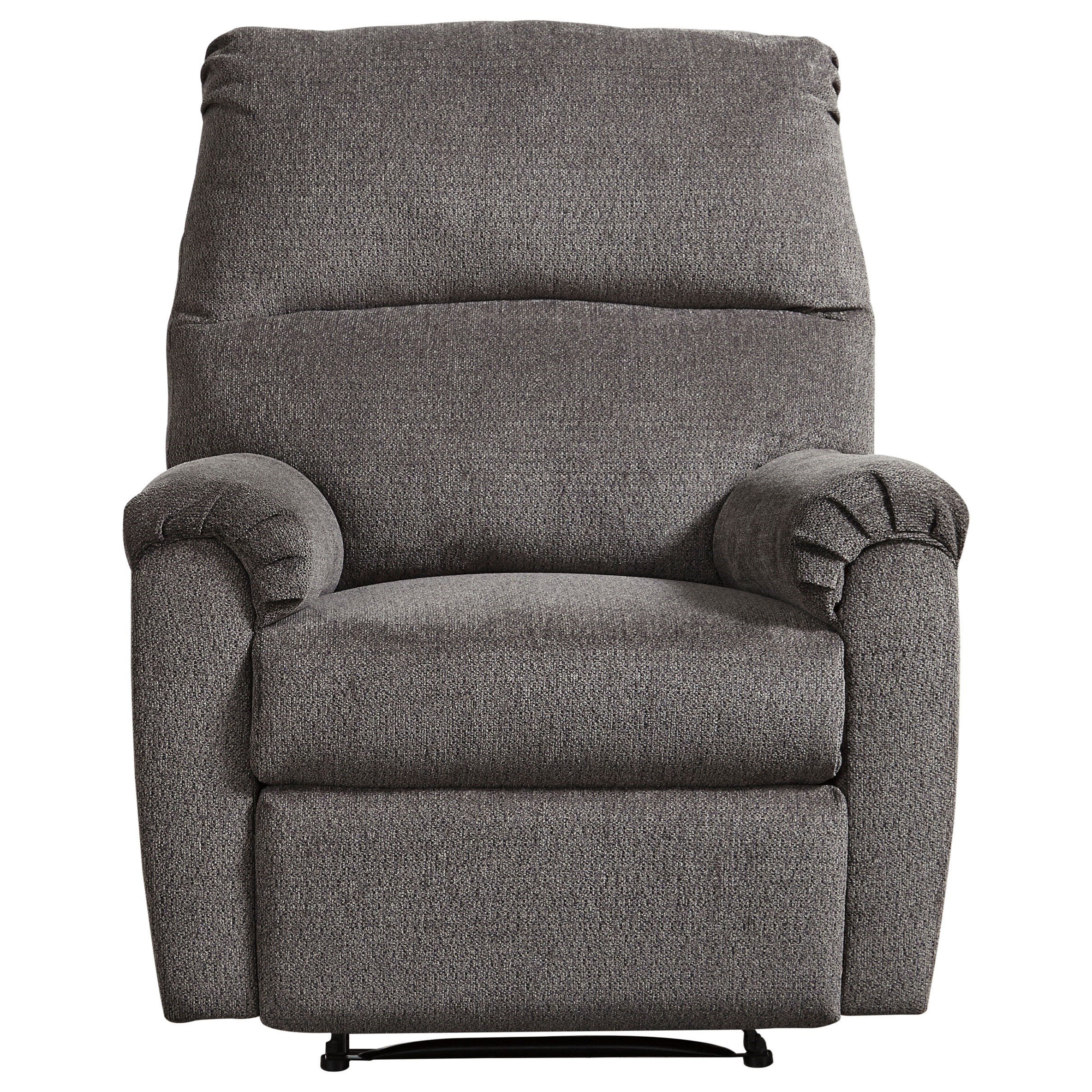 Signature Design by Ashley Nerviano 1080329 Zero Wall Recliner with Channel Back Wayside Furniture Mattress Recliner Wall Recliner