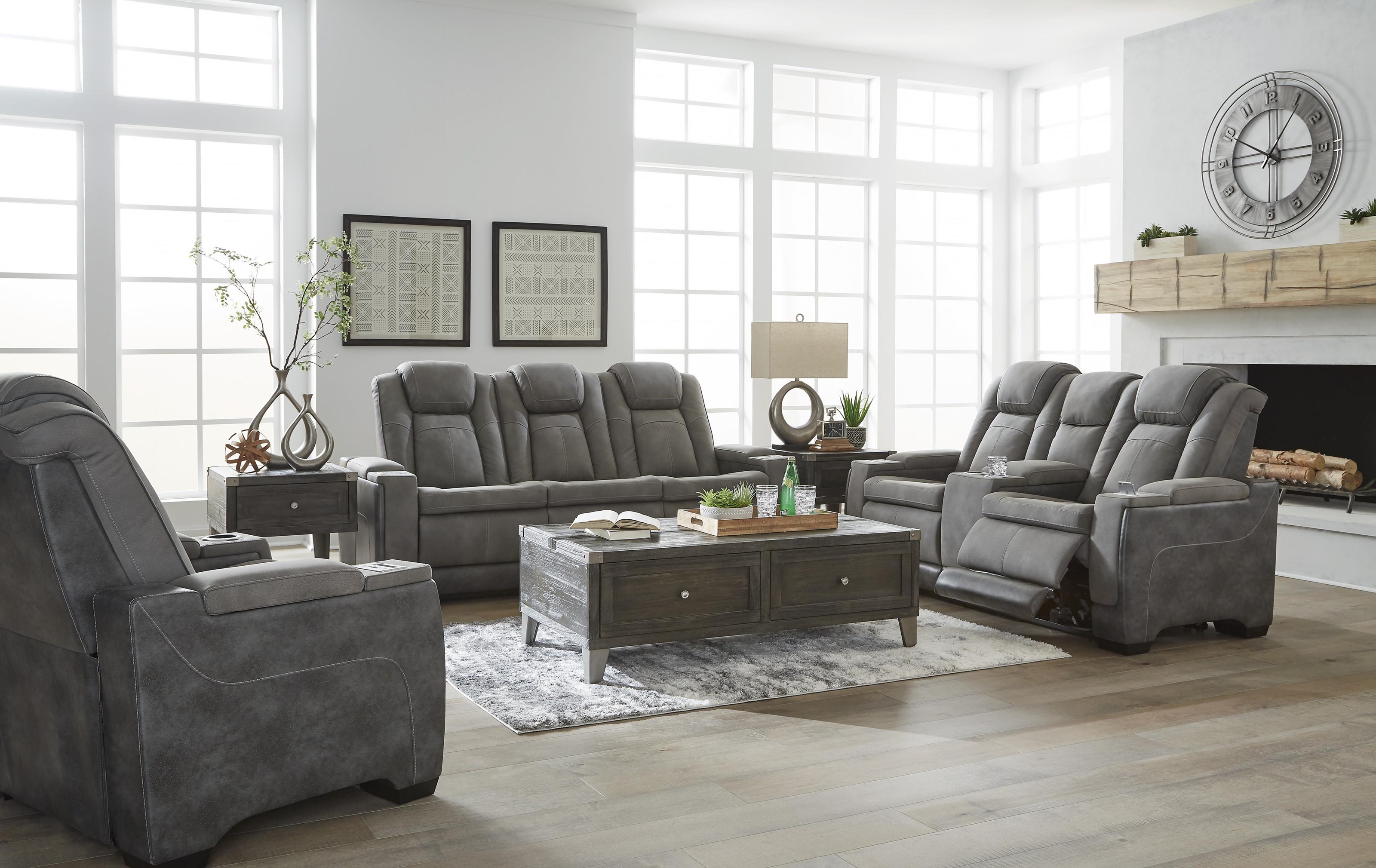 Signature Design by Ashley Next Gen 813322043 Power Reclining Sofa