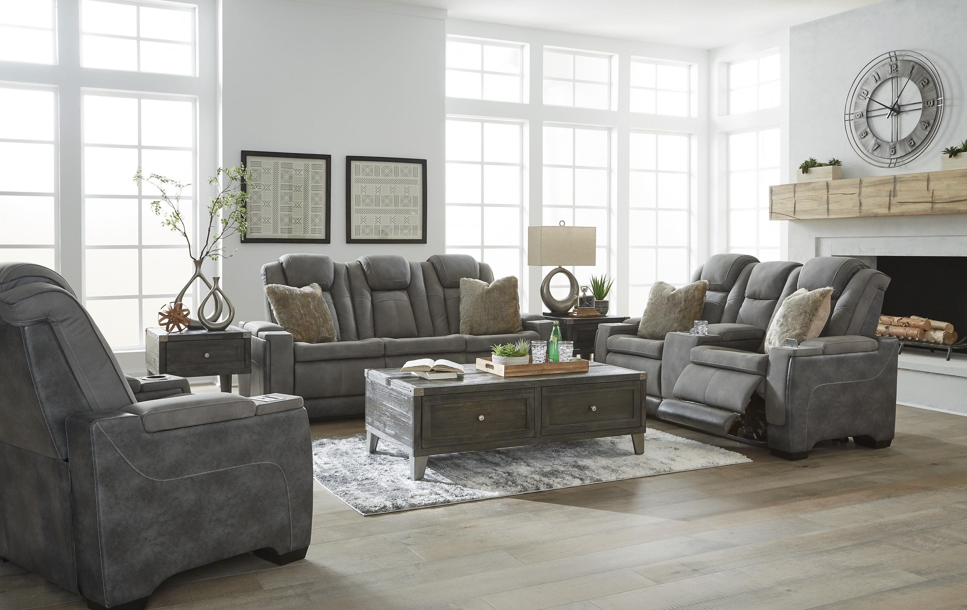 Sofa with discount center console