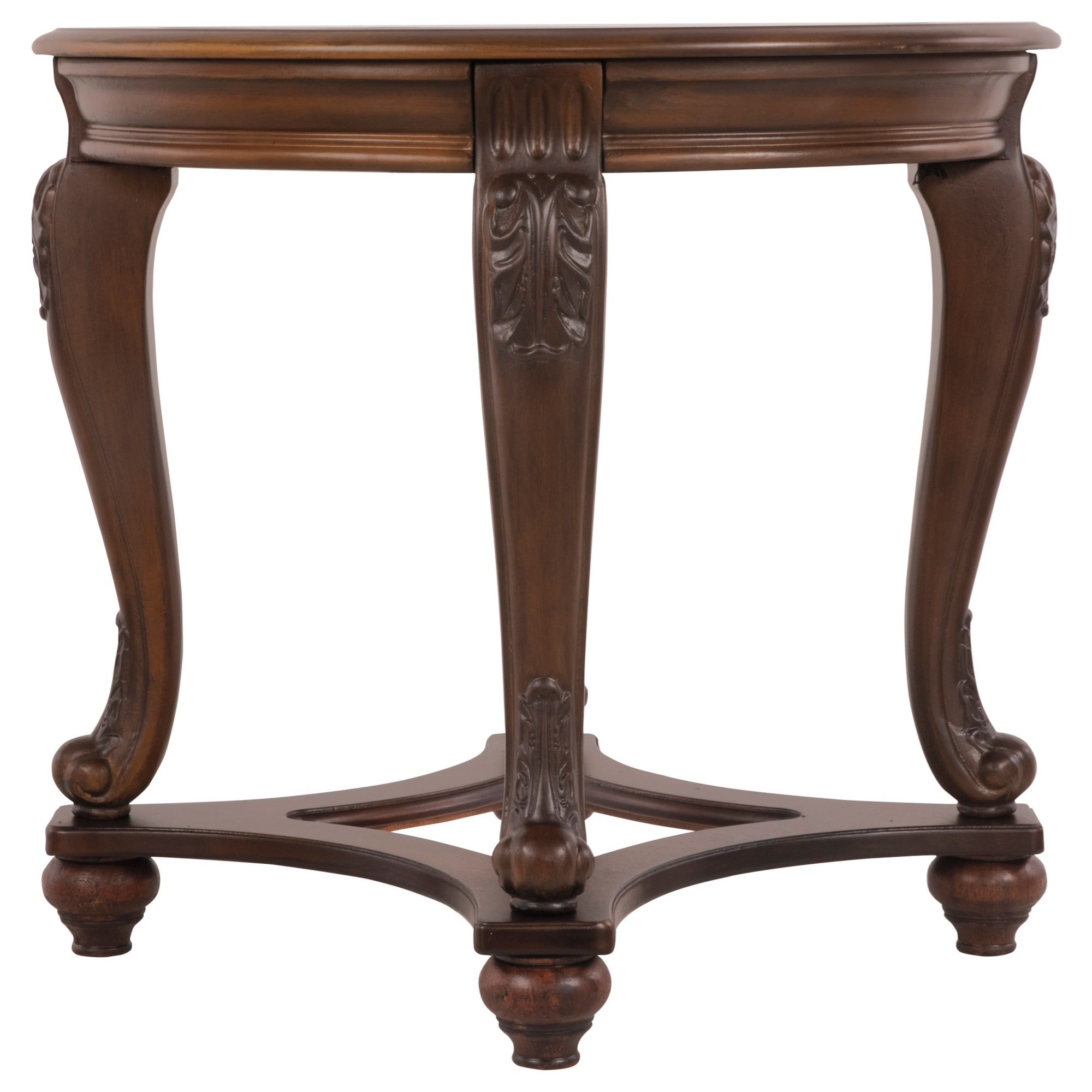 Signature Design by Ashley Norcastle T4996 Round End Table With Glass