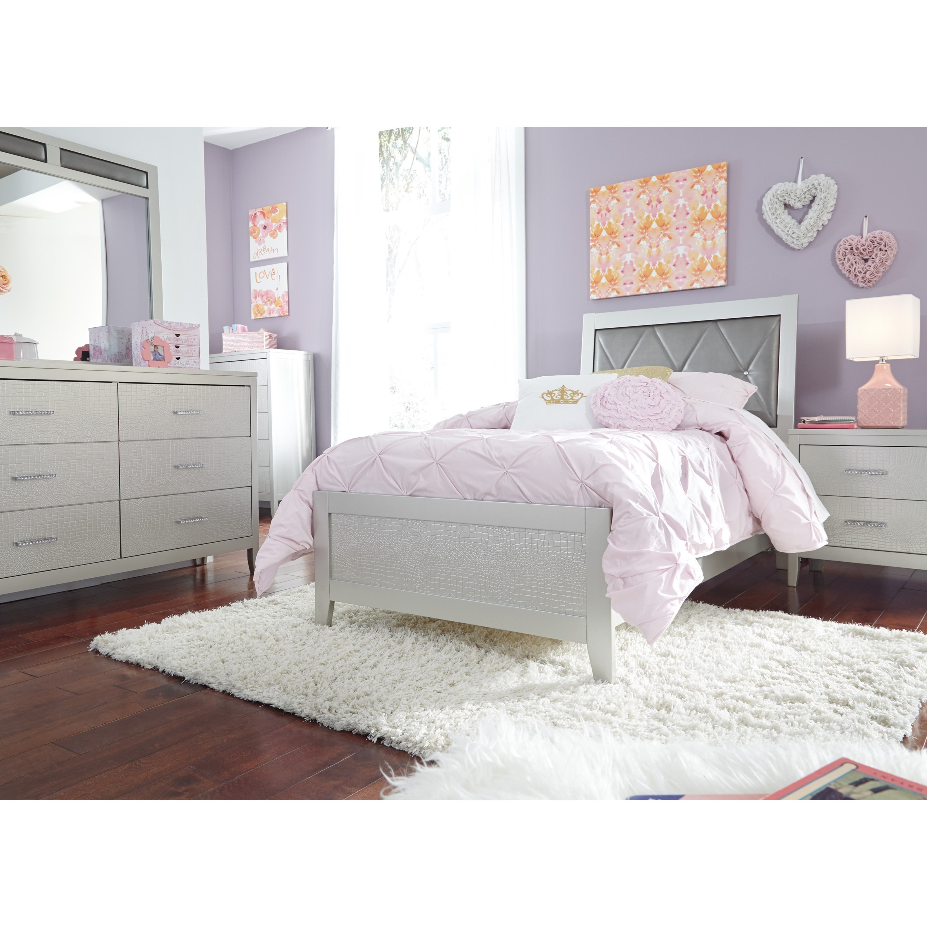 Olivet 2 Drawer Nightstand