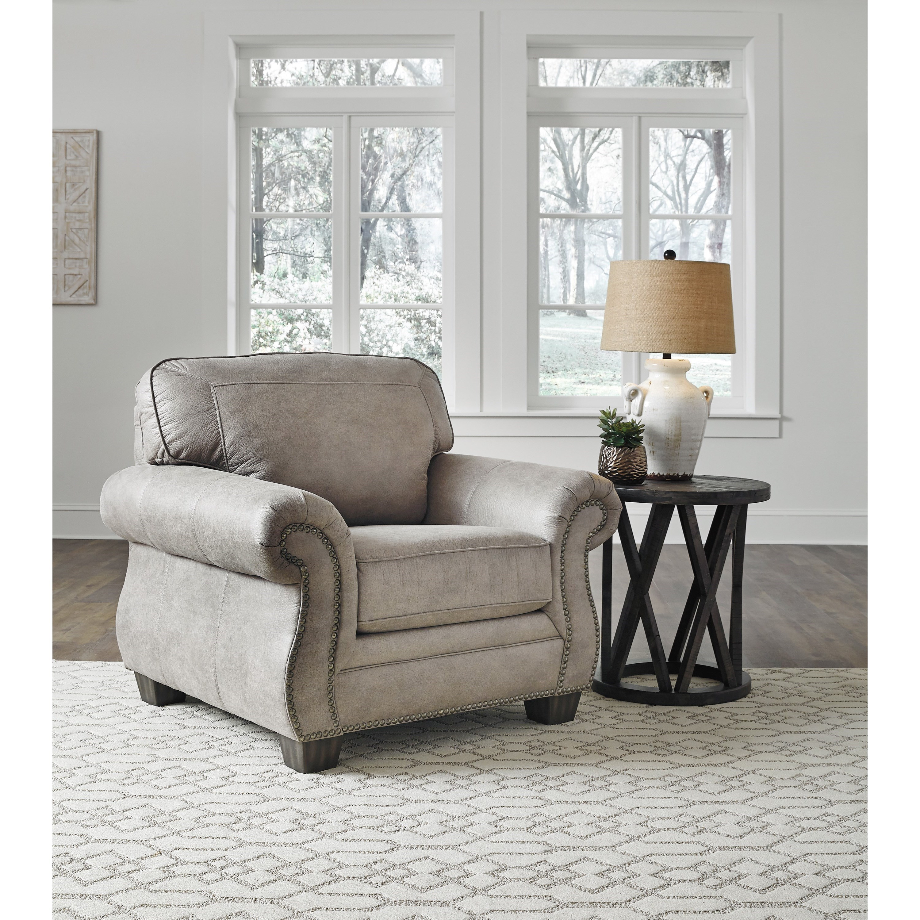 Ashley olsberg steel rocker recliner hot sale